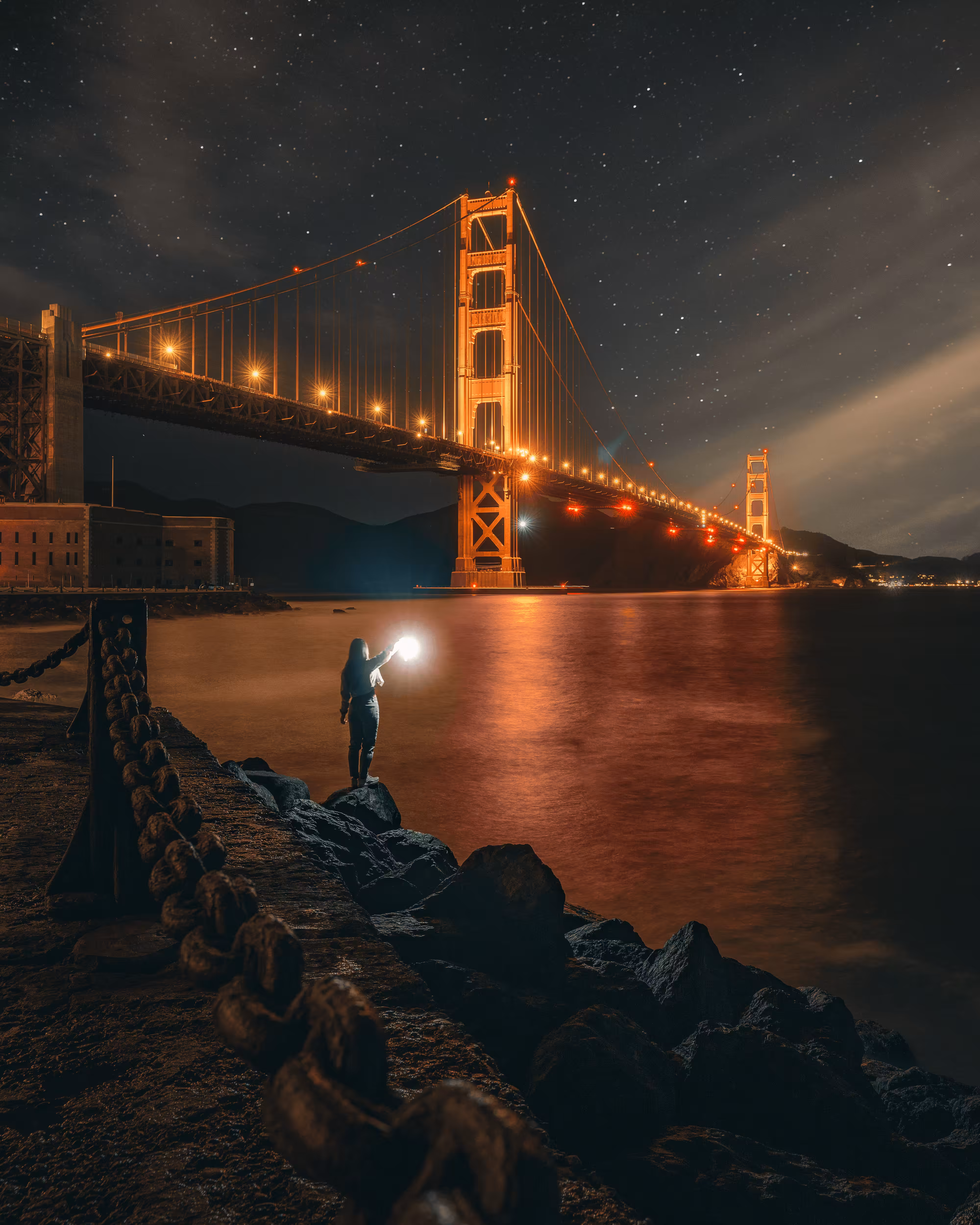 #49 GGB at Night