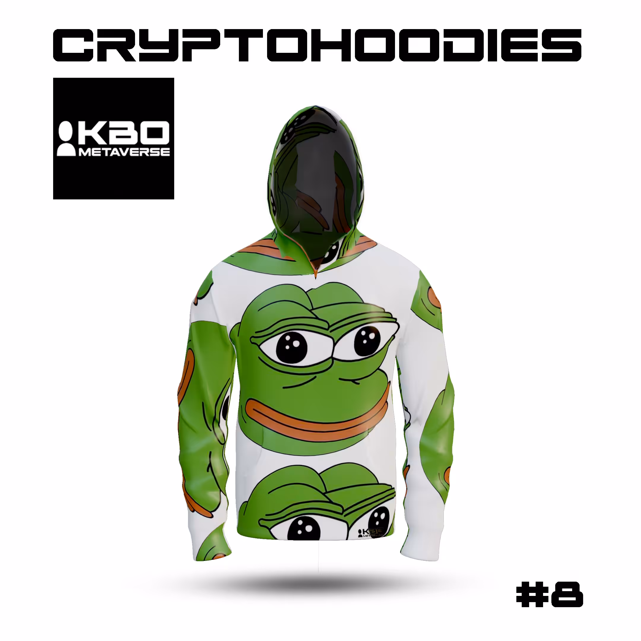 Cryptohoodies Pepe #8