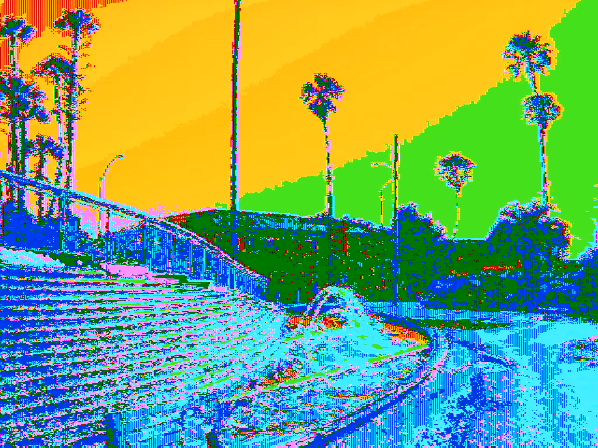Tongva Park Fountain West
