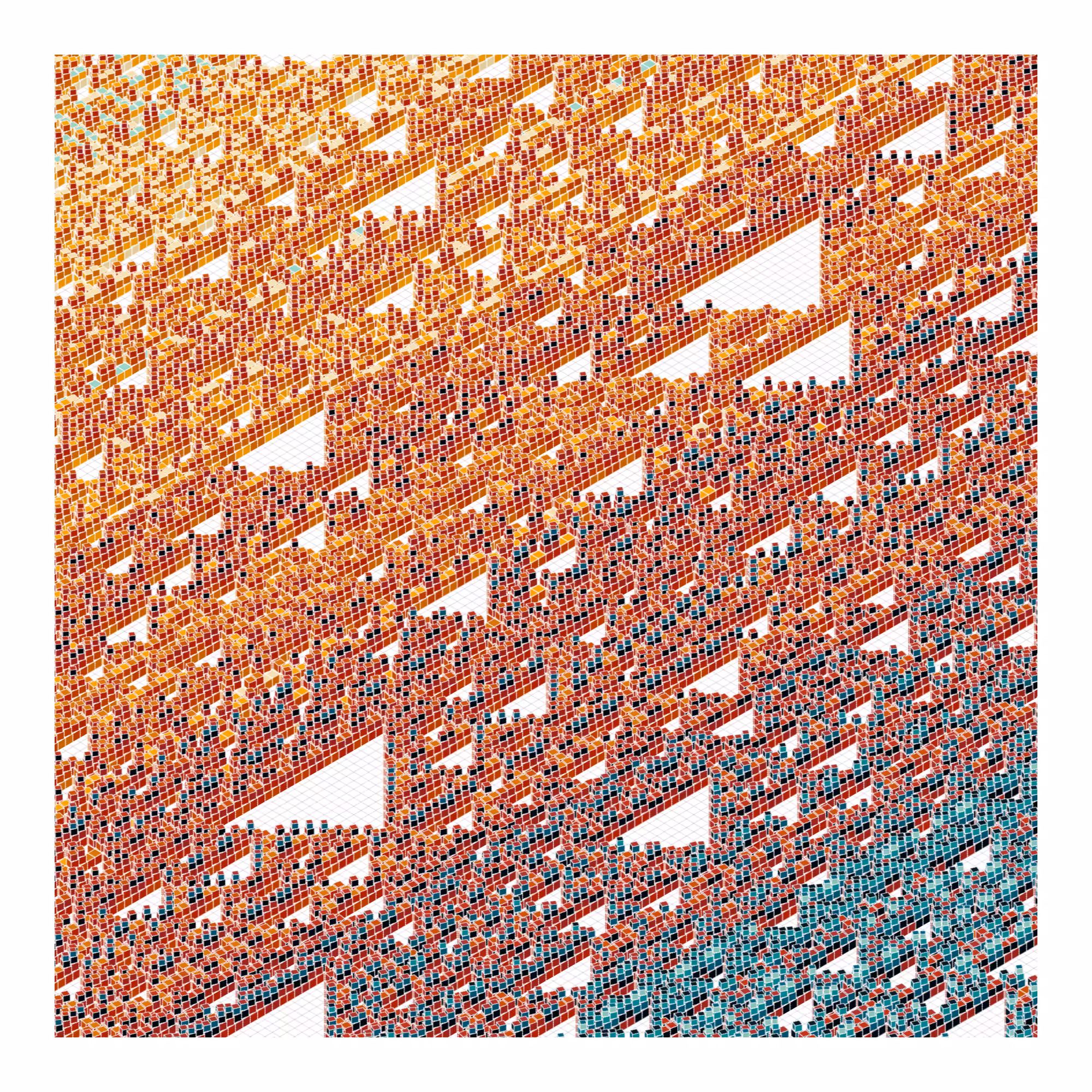 #0012 - Cellular Isometri-city #12