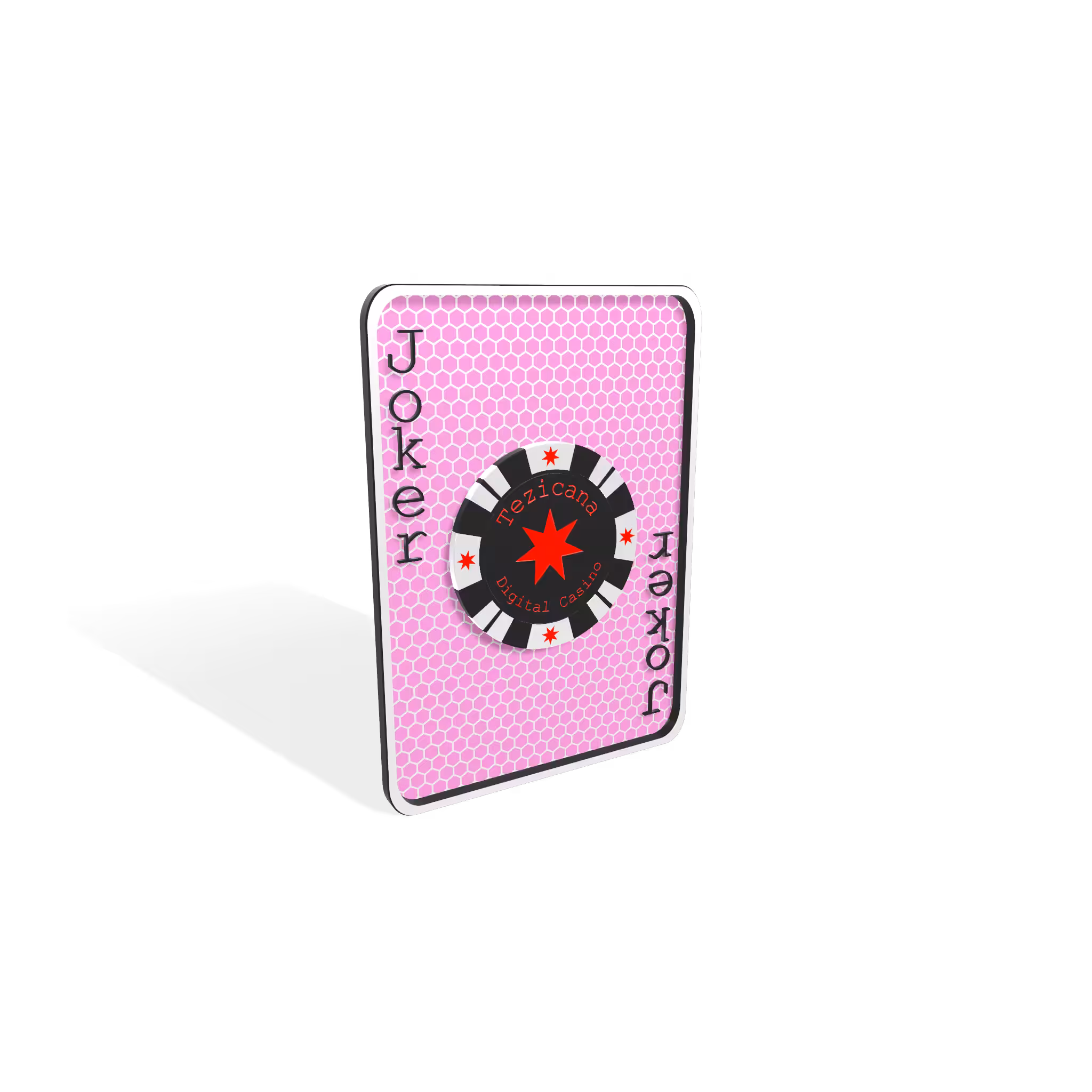 Joker (Black) : Tezicana Playing Cards