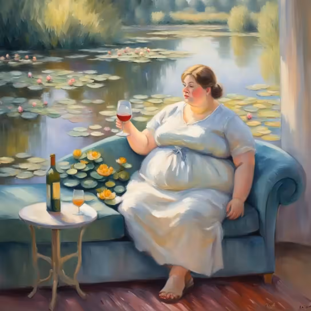 A Glass of Monet