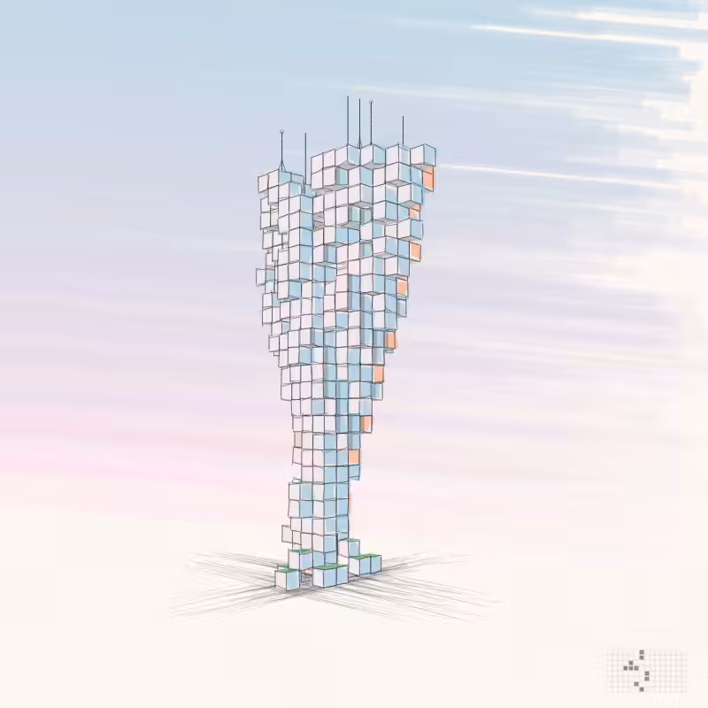 Cellular Skyscrapers #39