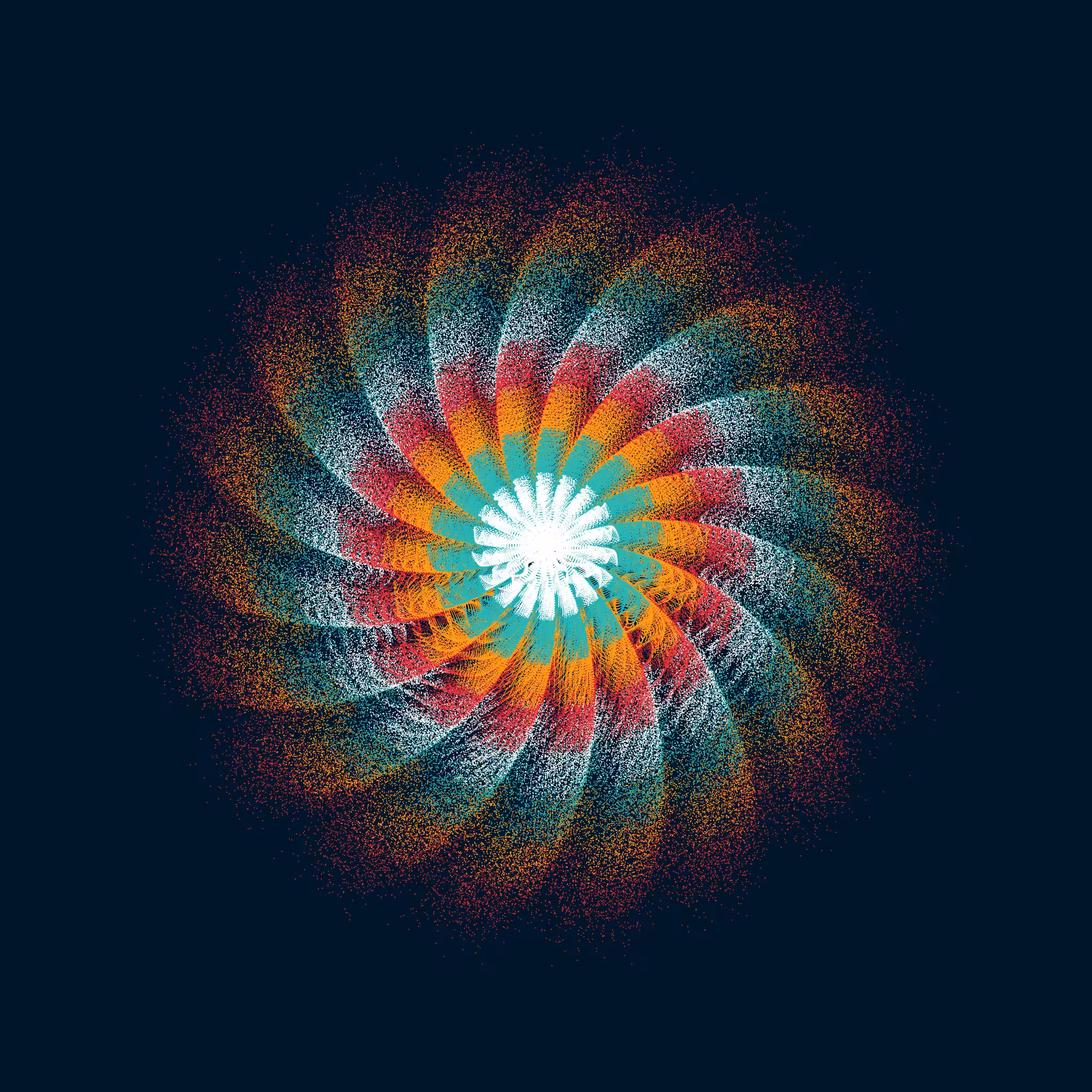 CIRCULAR MURMURATIONS #167