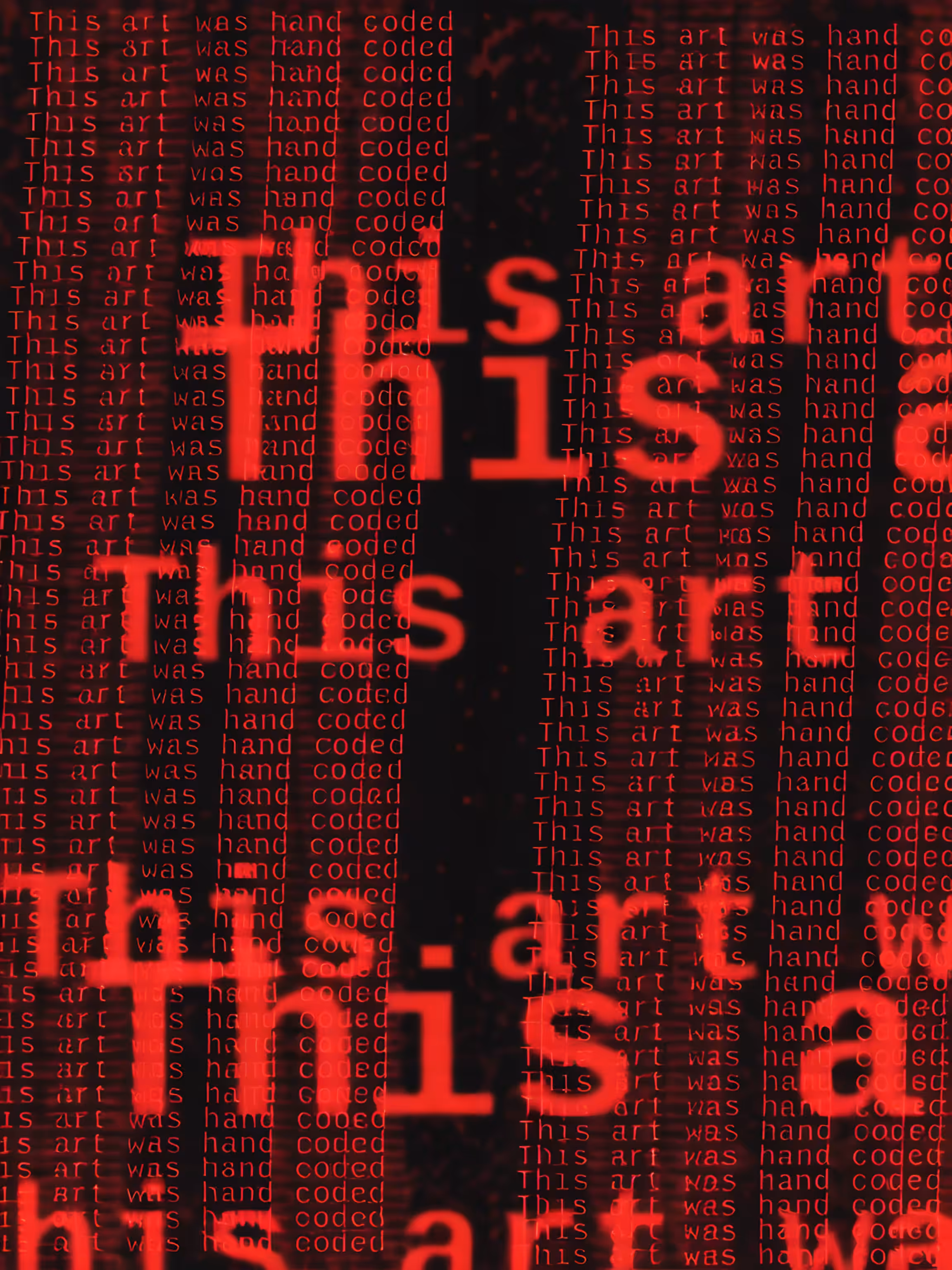 Is it AI art if a human designed it? #48