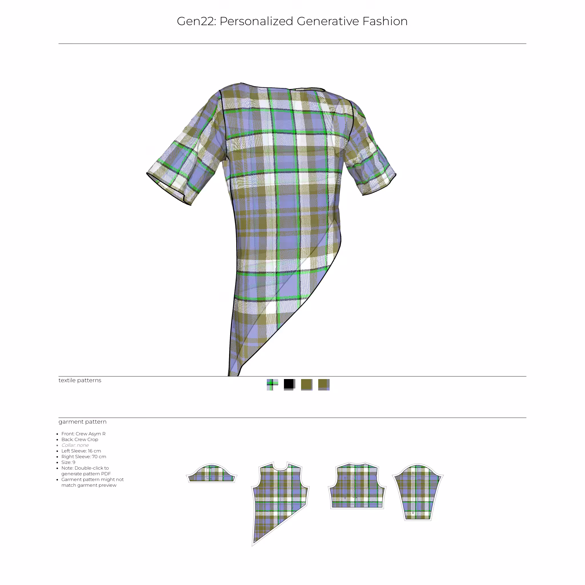 Gen22: Personalized Generative Fashion #85