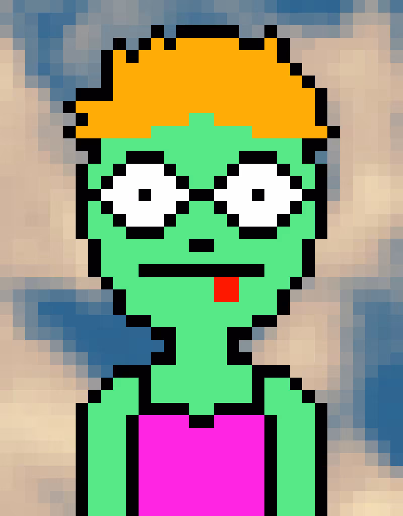 Pixel Civilian #1487