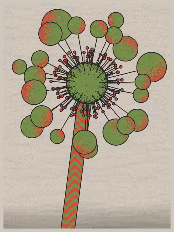 Abstract Dandelion #5