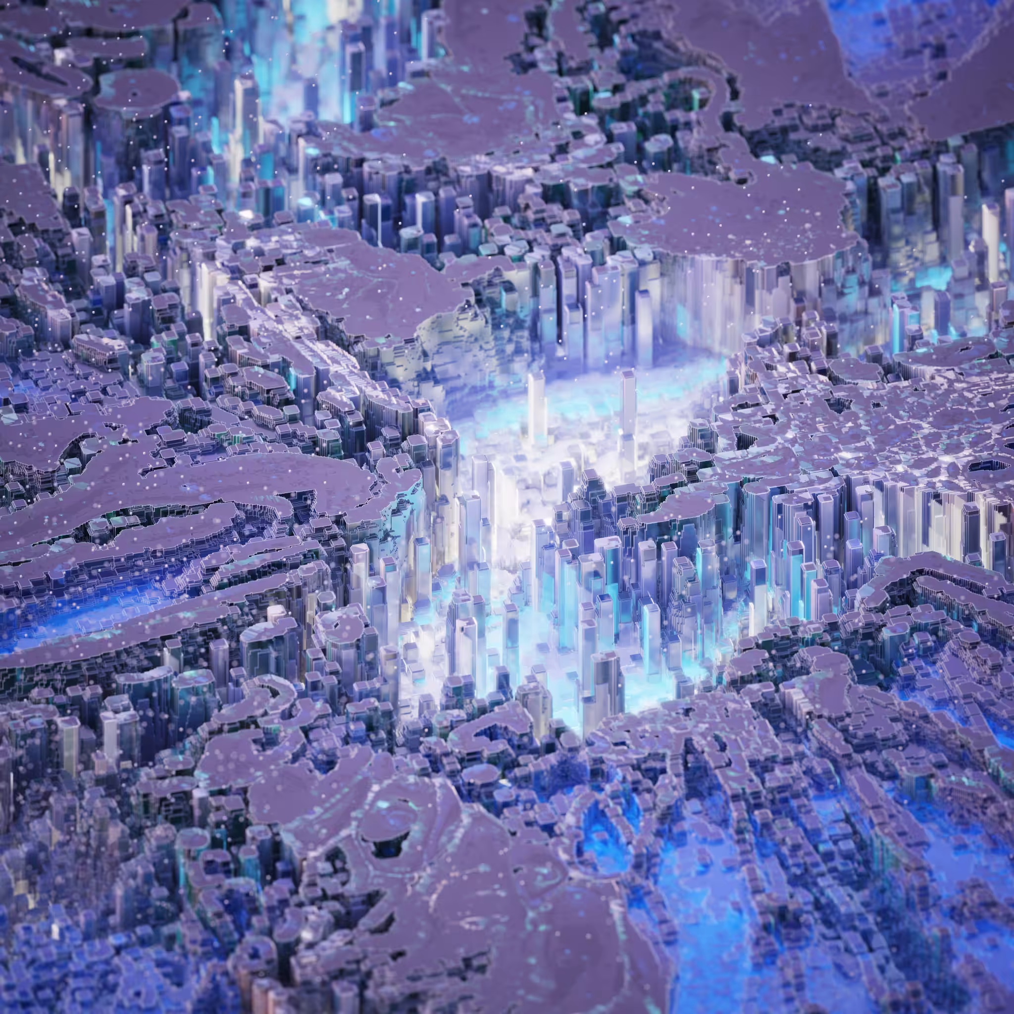 Blue - Abstract Landscape edition (4/6)