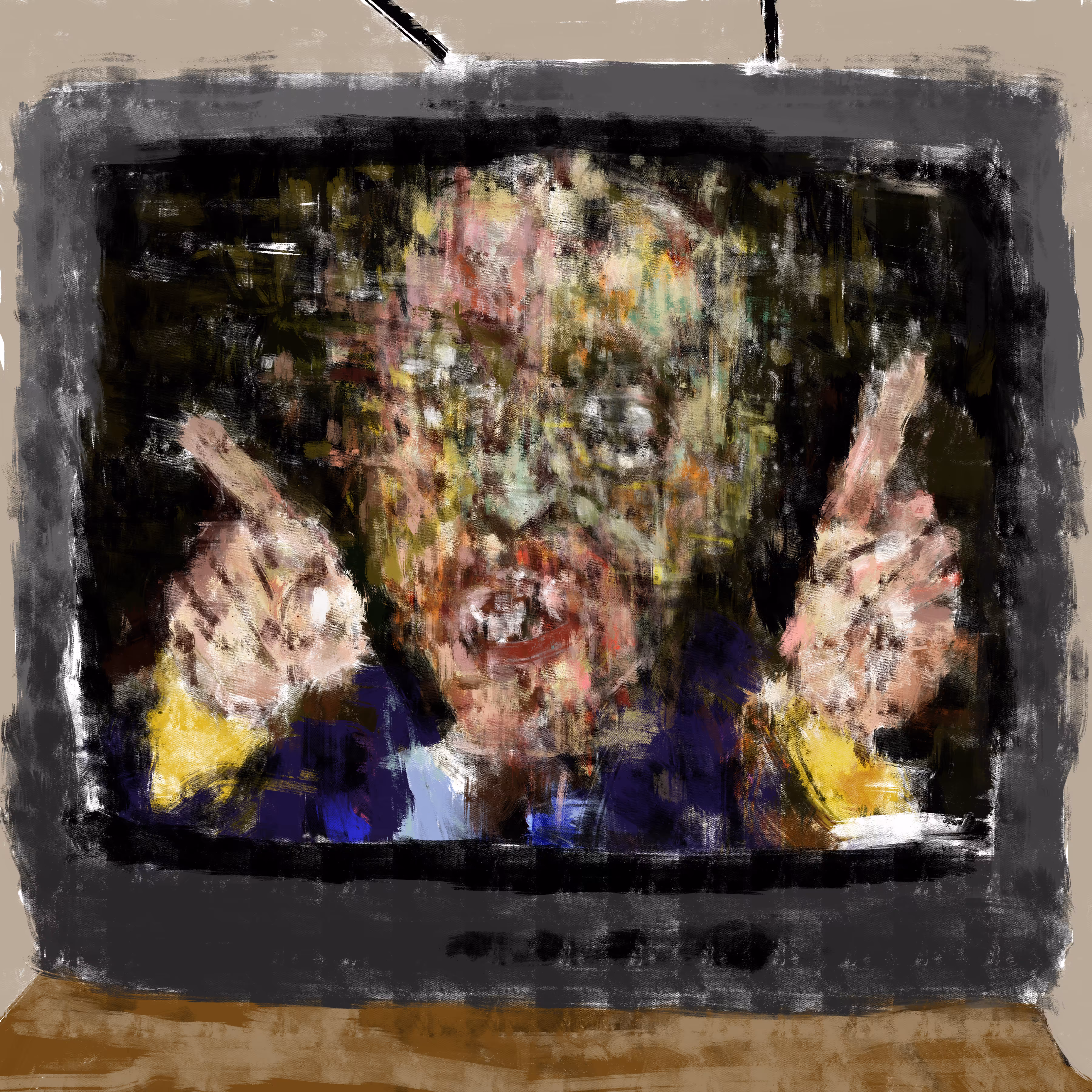 Man on TV said everything will turn out OK!