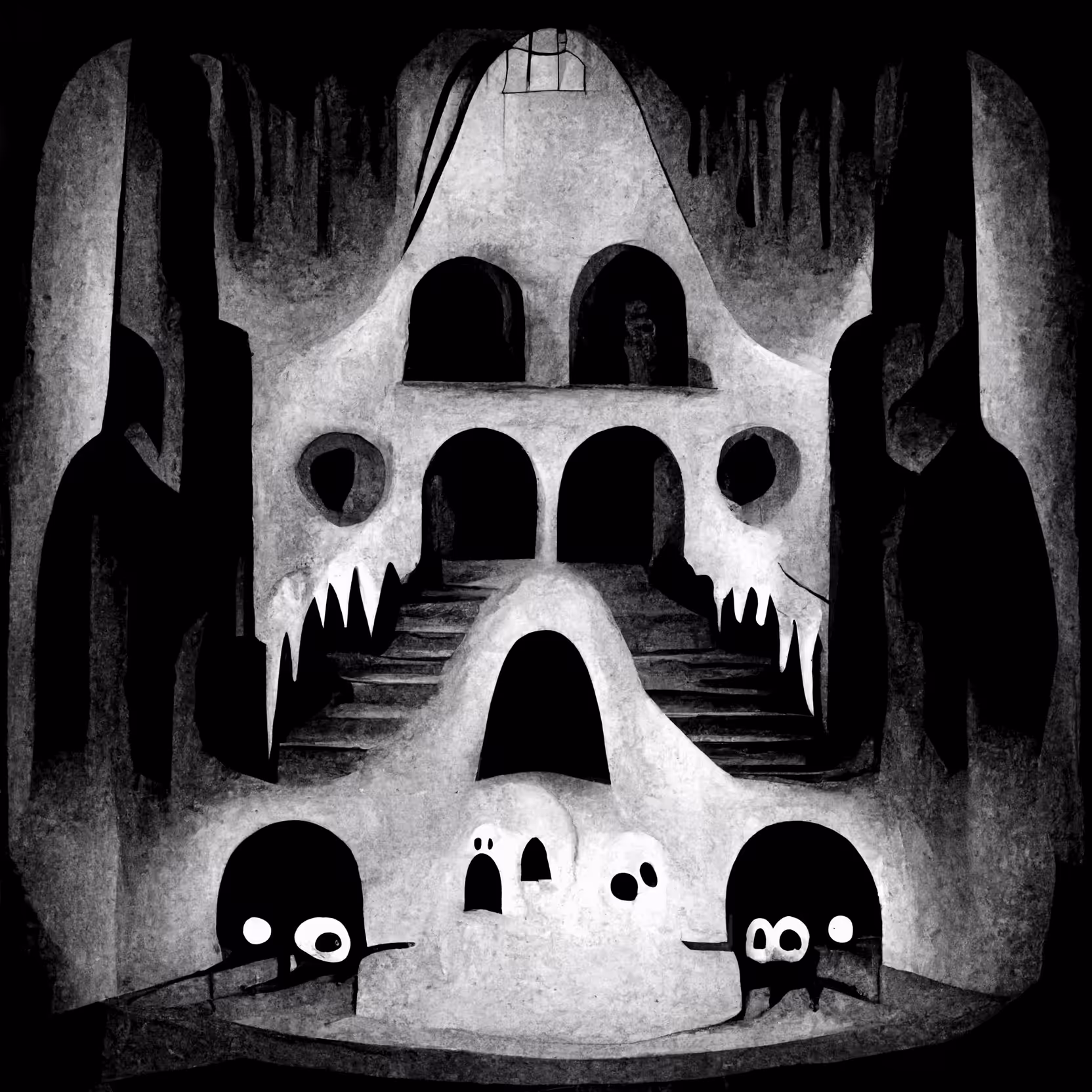 The Haunted Caves of Saturn's 3rd Ring