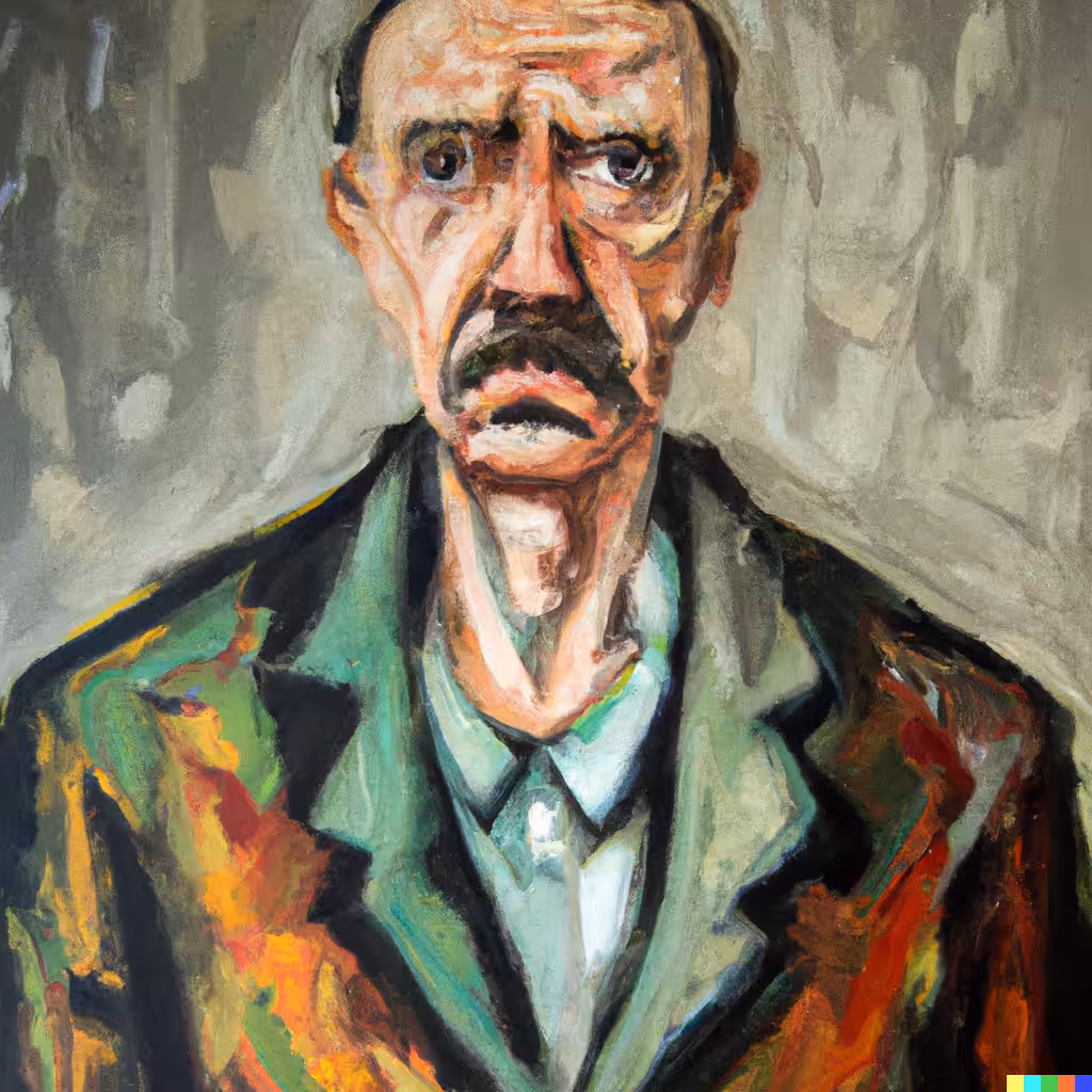 Oil Portrait of an Optimist