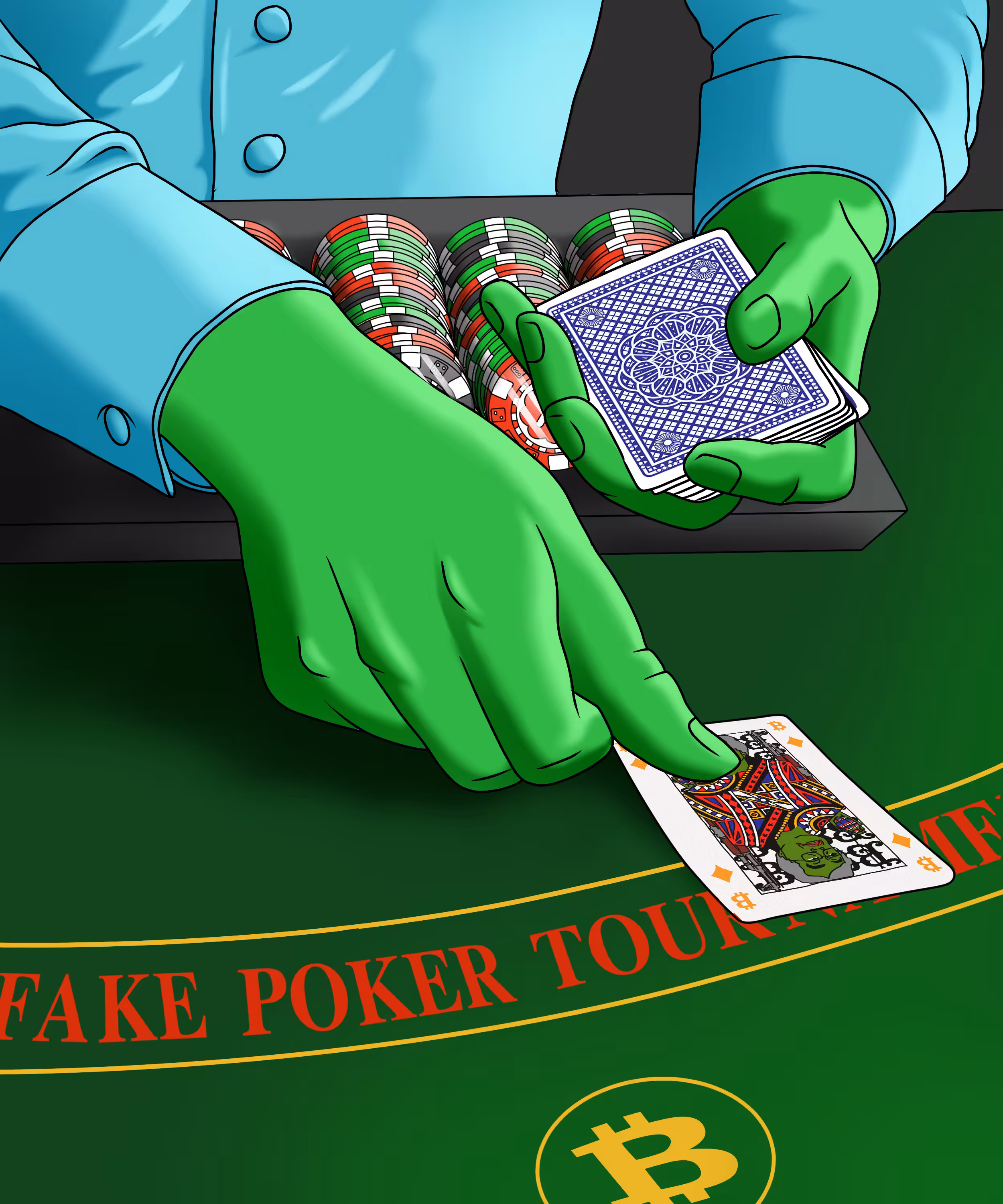 Fake Poker Tournament 