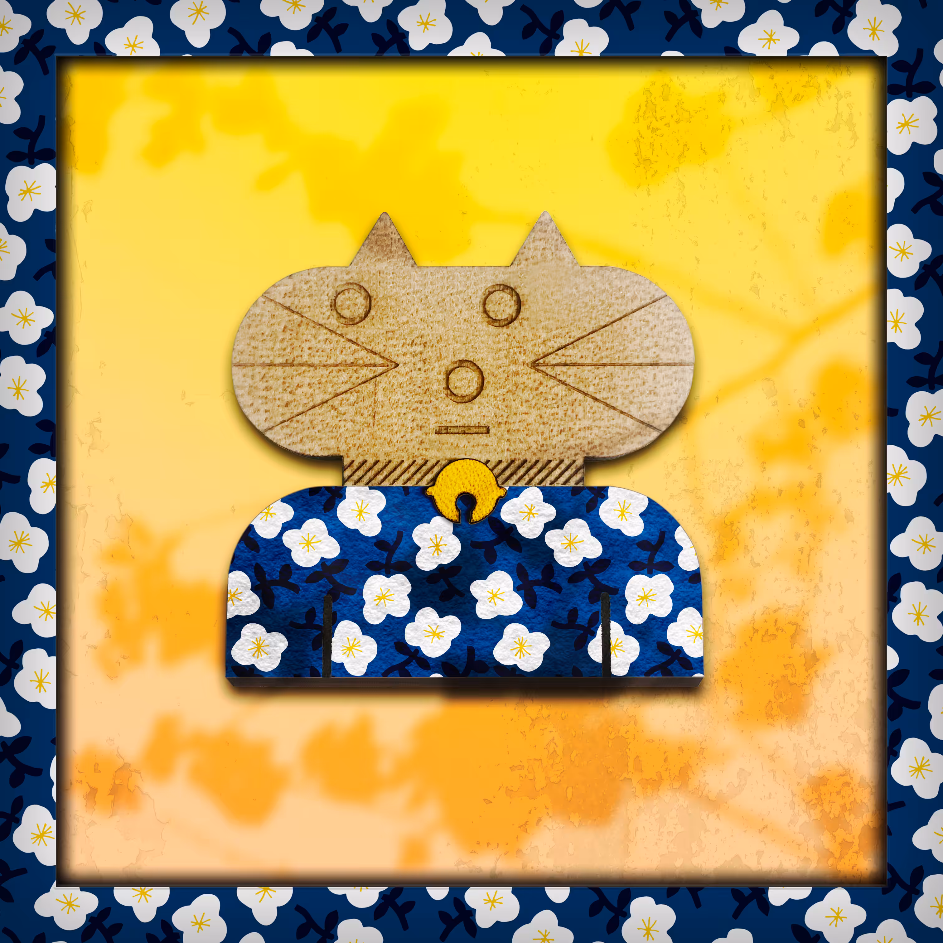Pattern cat #037_Flowers