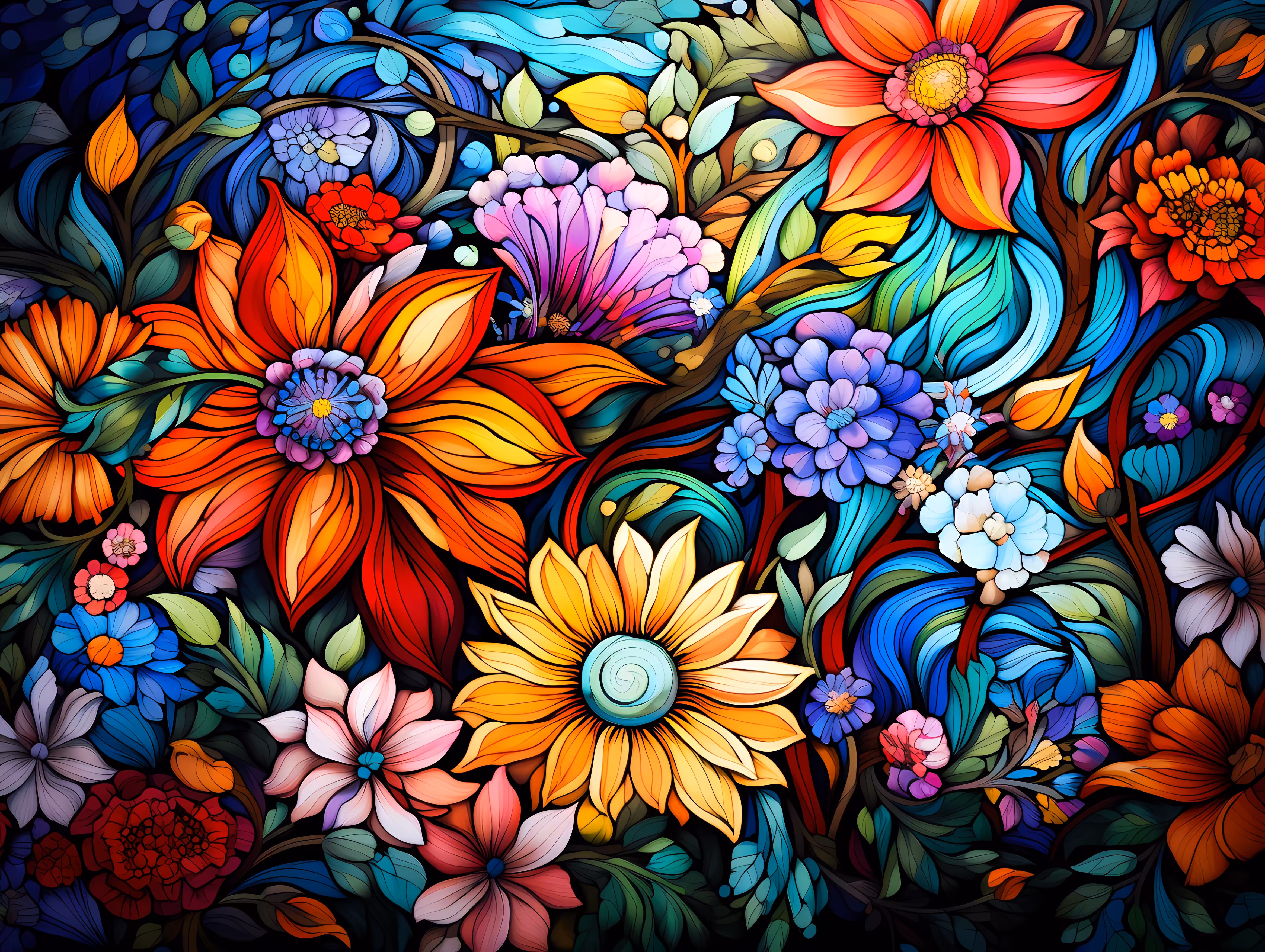 Garden of Colors #1