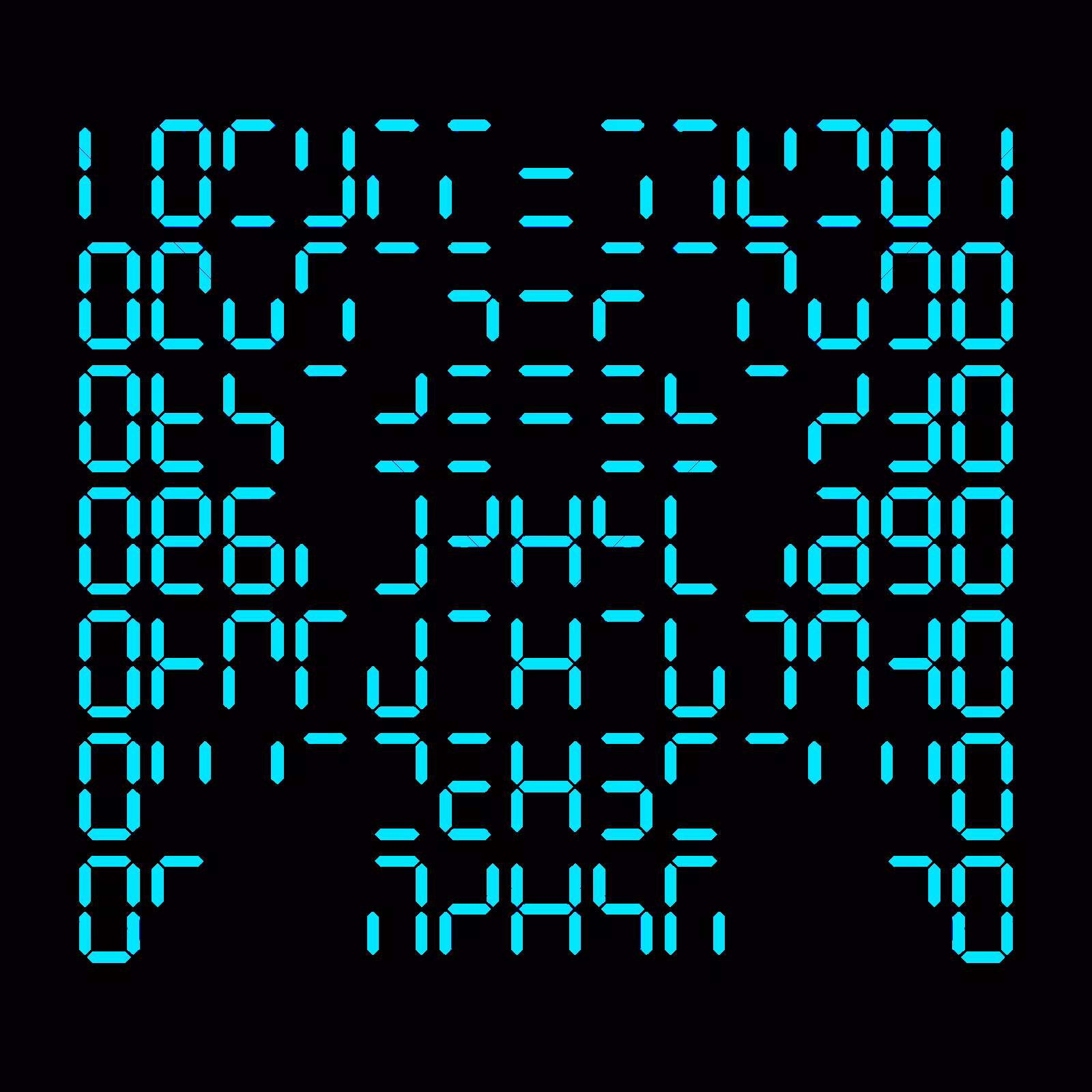 Digits #723