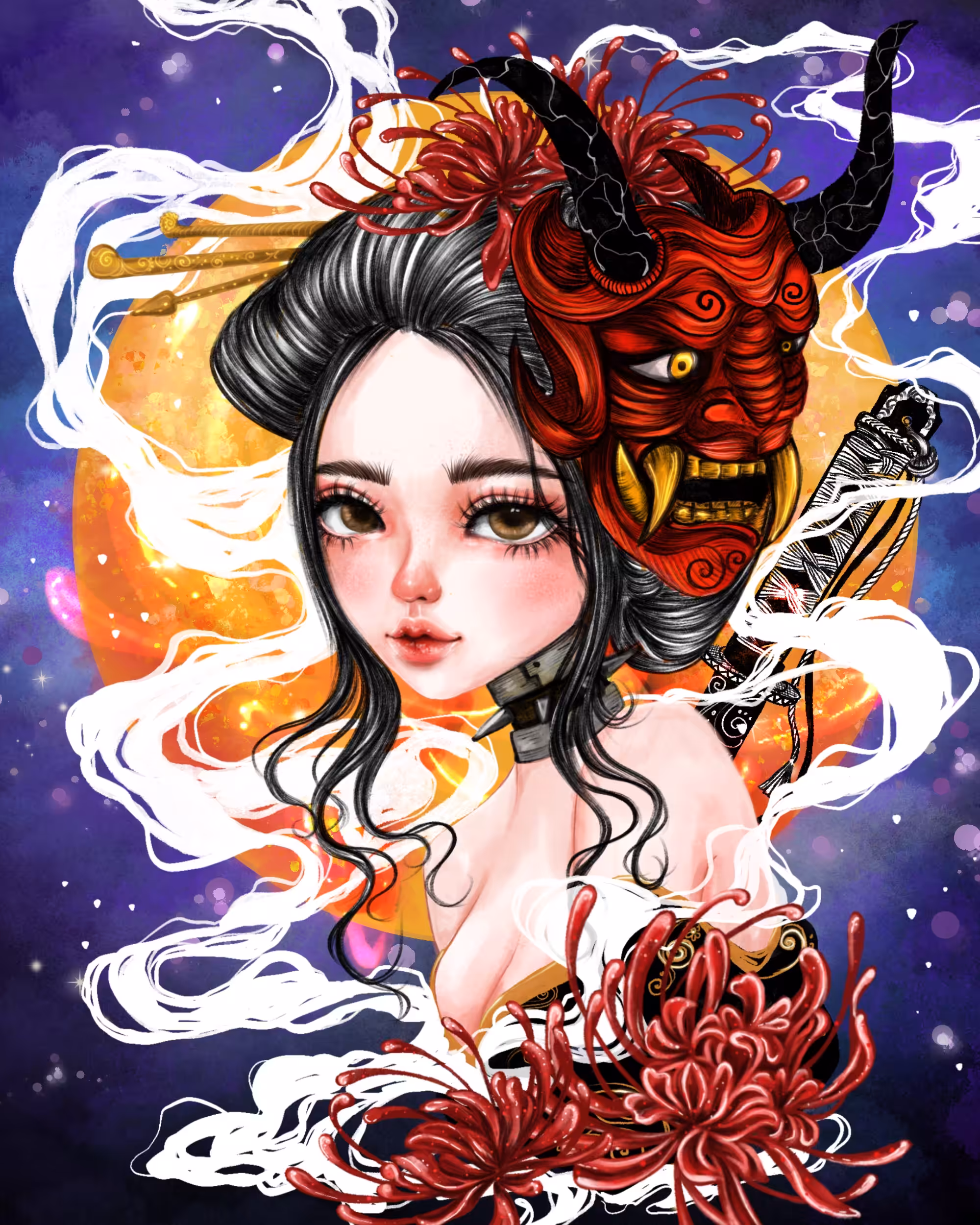 Geisha warrior #001