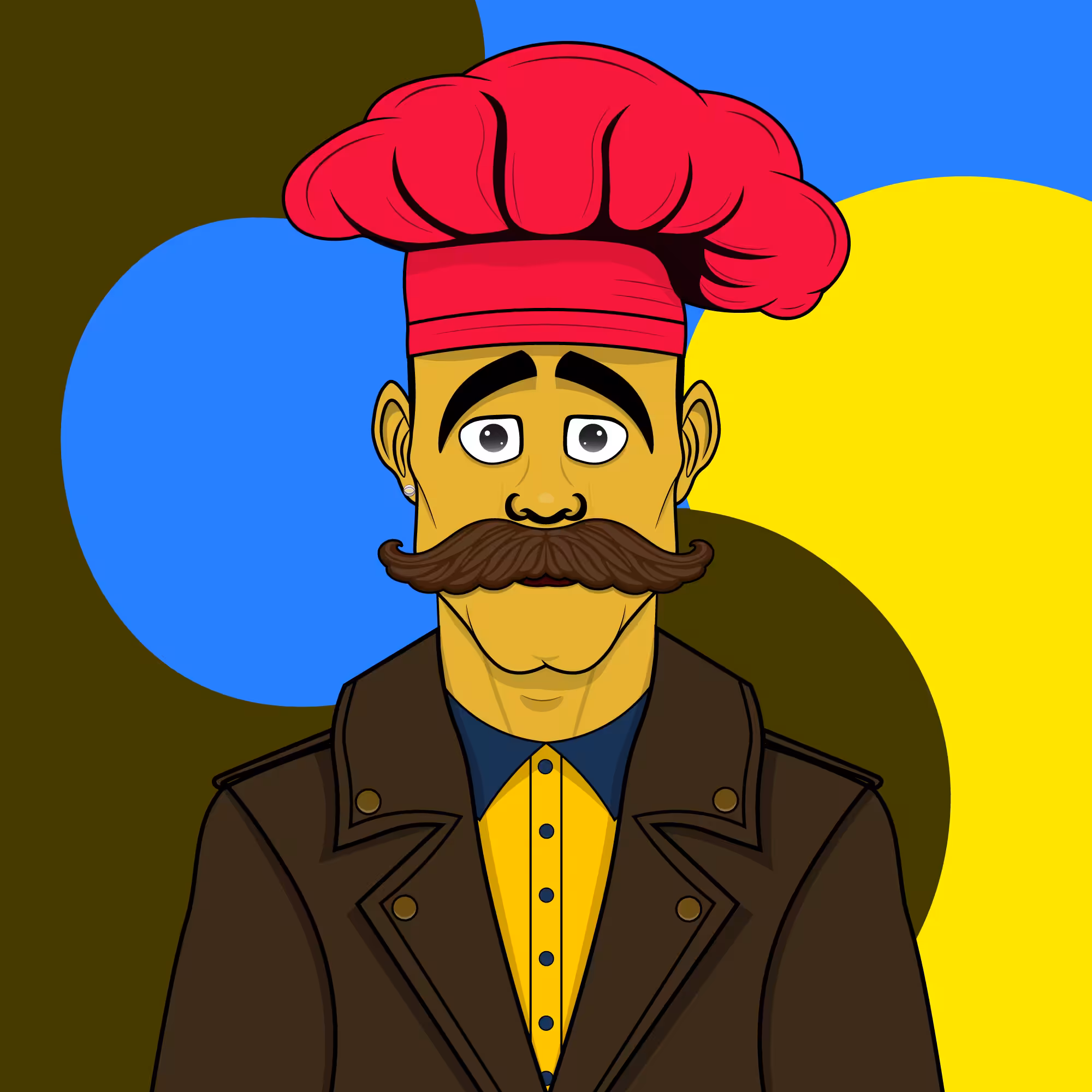 Mustachioed #130