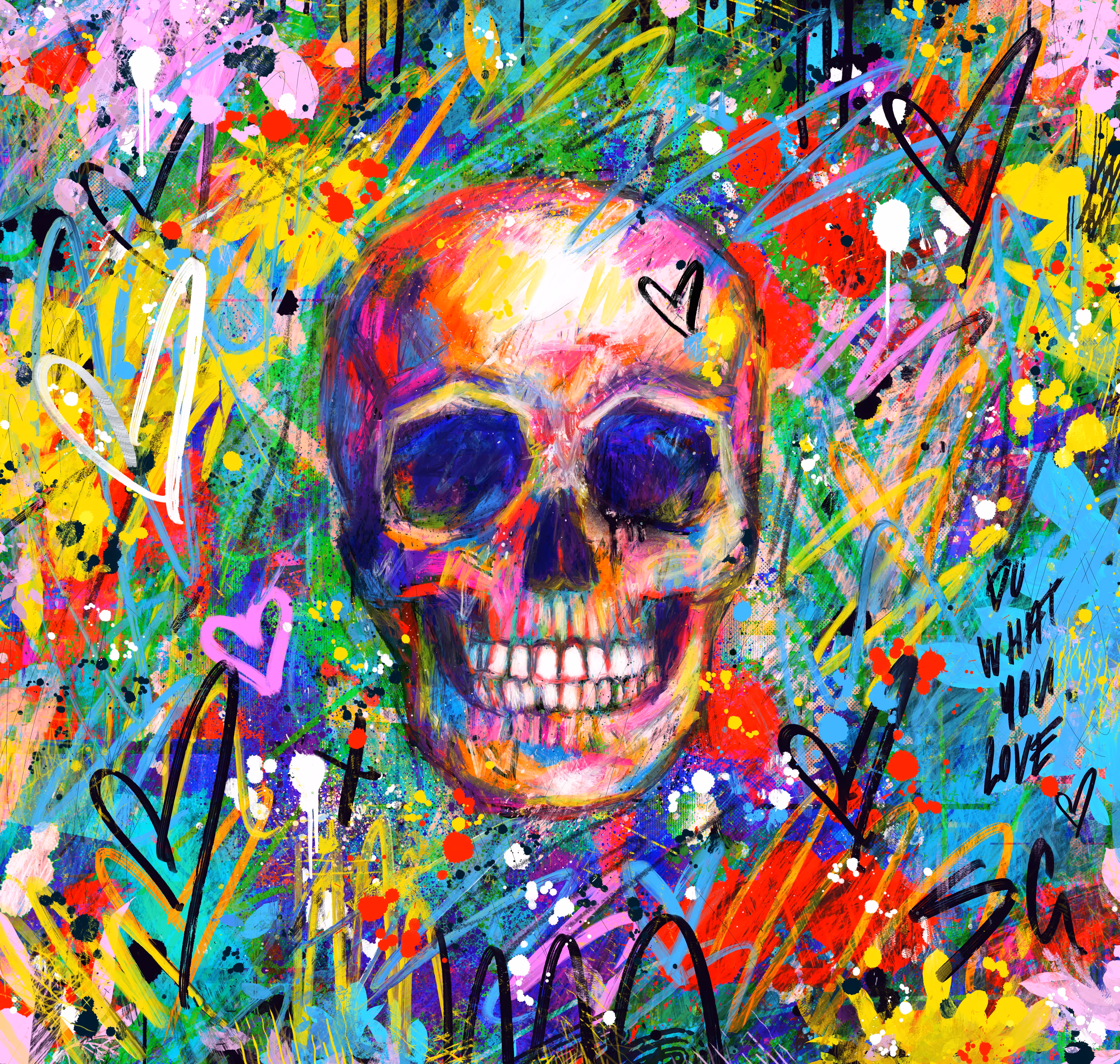 Do What You Love Skull Collection