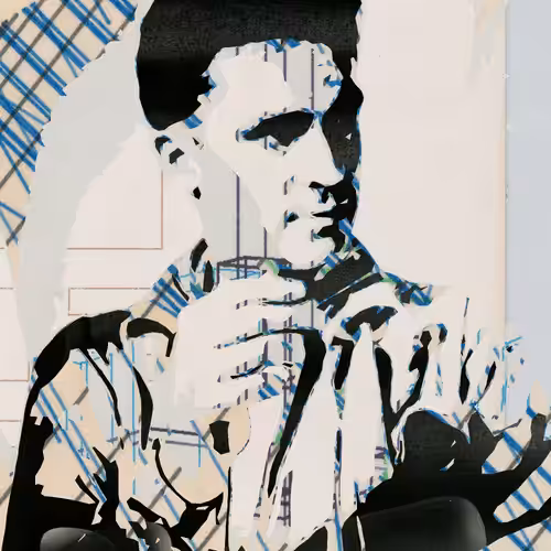 THE GENERATIVE PORTRAIT COLLECTION OF ROBERT MALLARY: Generative Portrait of Robert Mallary #563
