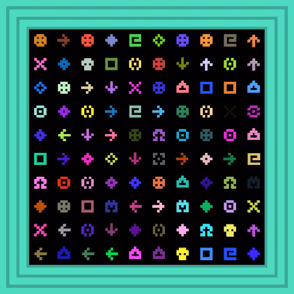 MARCHINGSQUARE :: Procedural Symbols #119/1000