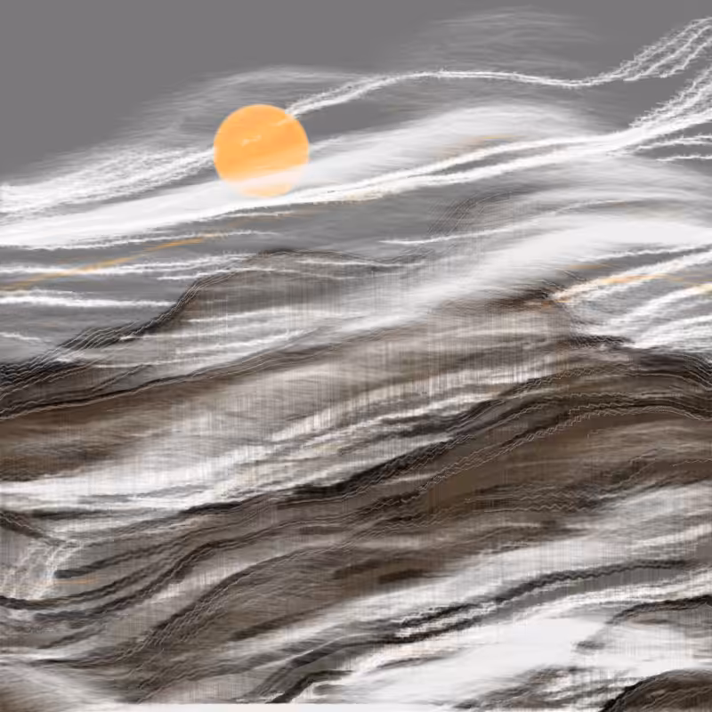 "Shan-Shui,Horizon" #17