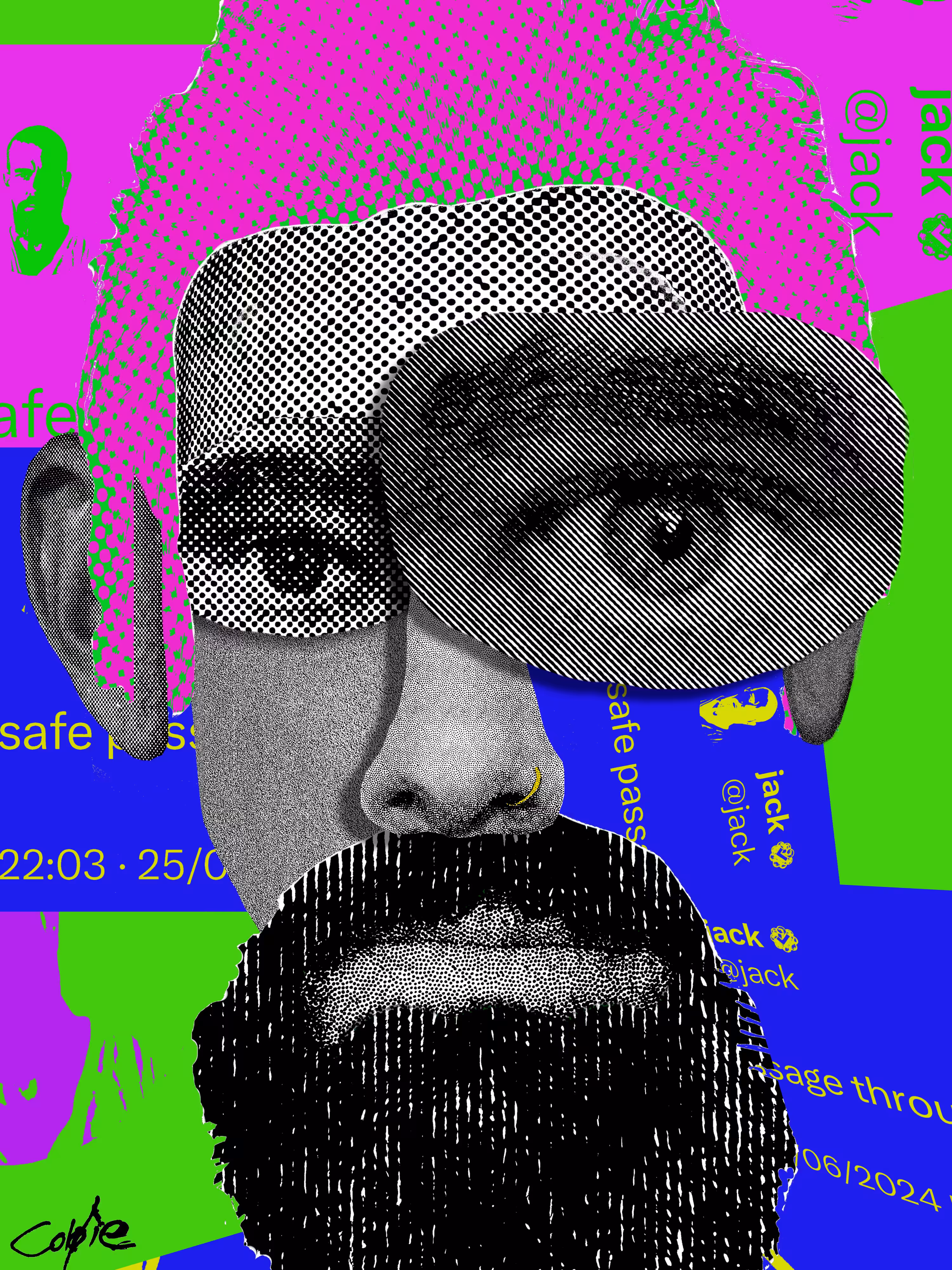 Jack Dorsey - Decentral Eyes - Safe Passage Variant - 29/240