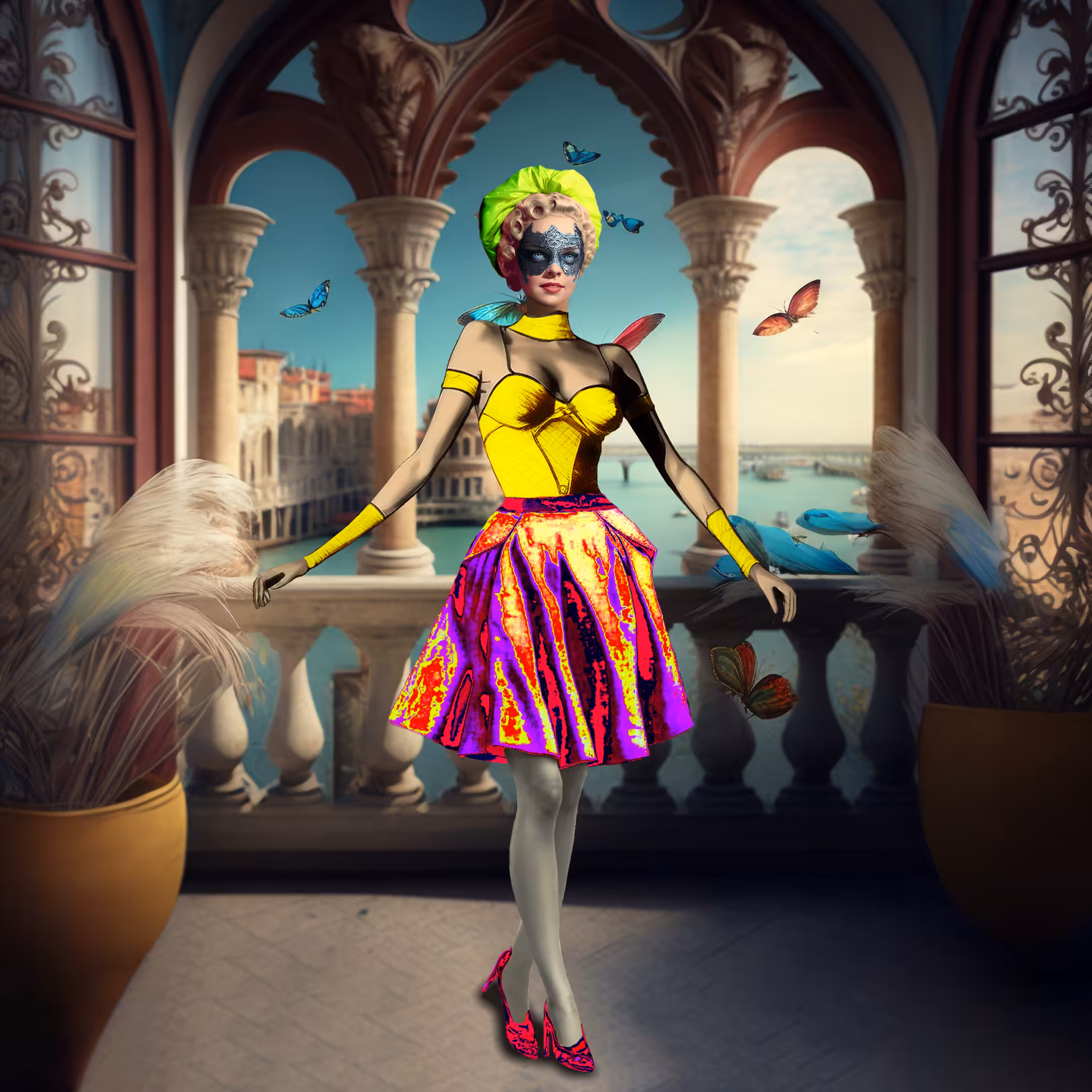 The Masked Lady in Venice #4