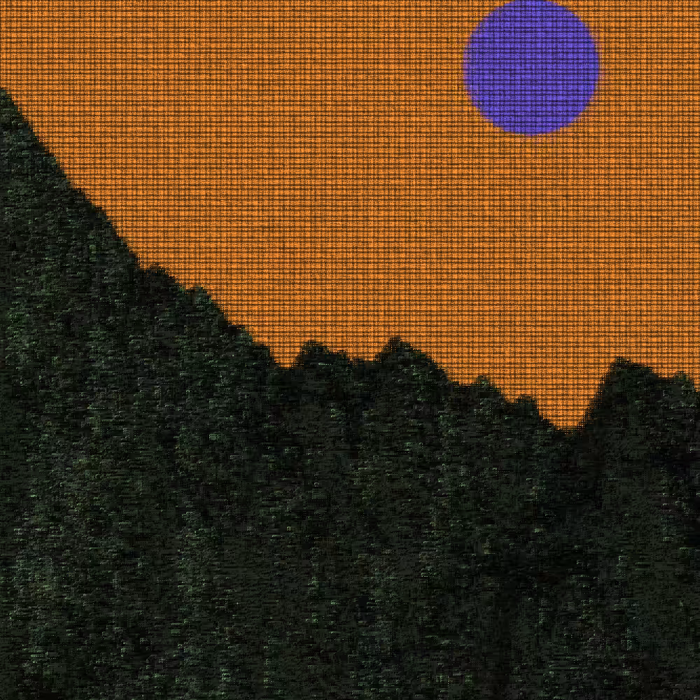 Classic generative landscape V2 #100