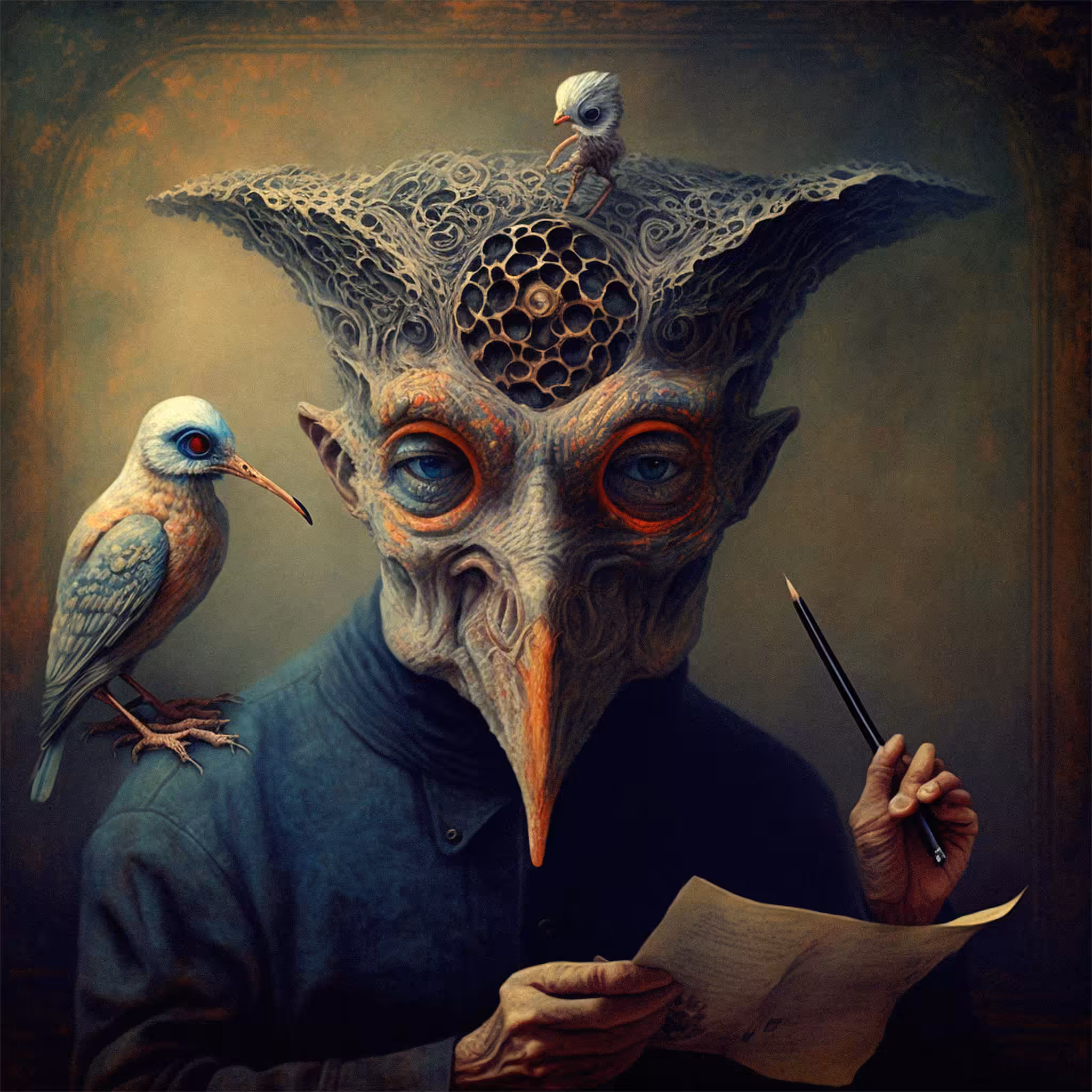 OG's Advent Calendar 2022  🎁🎄🌟: The Sage and His Feathered Companion - 12th December 2022
