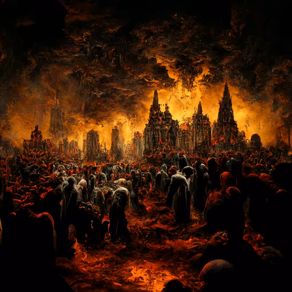 THE PARADISE OF THE RICH IS BUILT ON THE HELL OF THE POOR