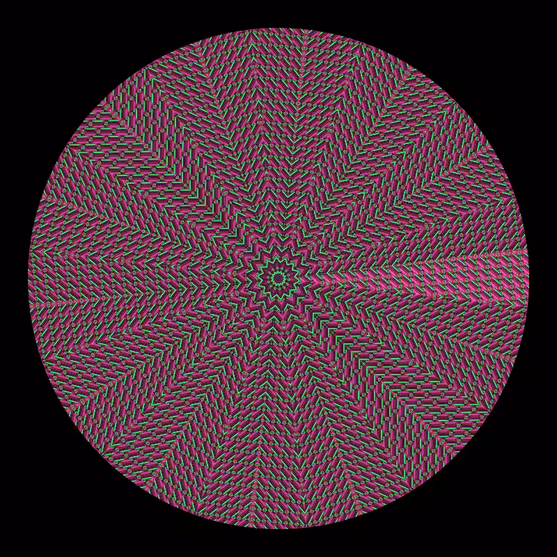 Binary kaleidoscope #109