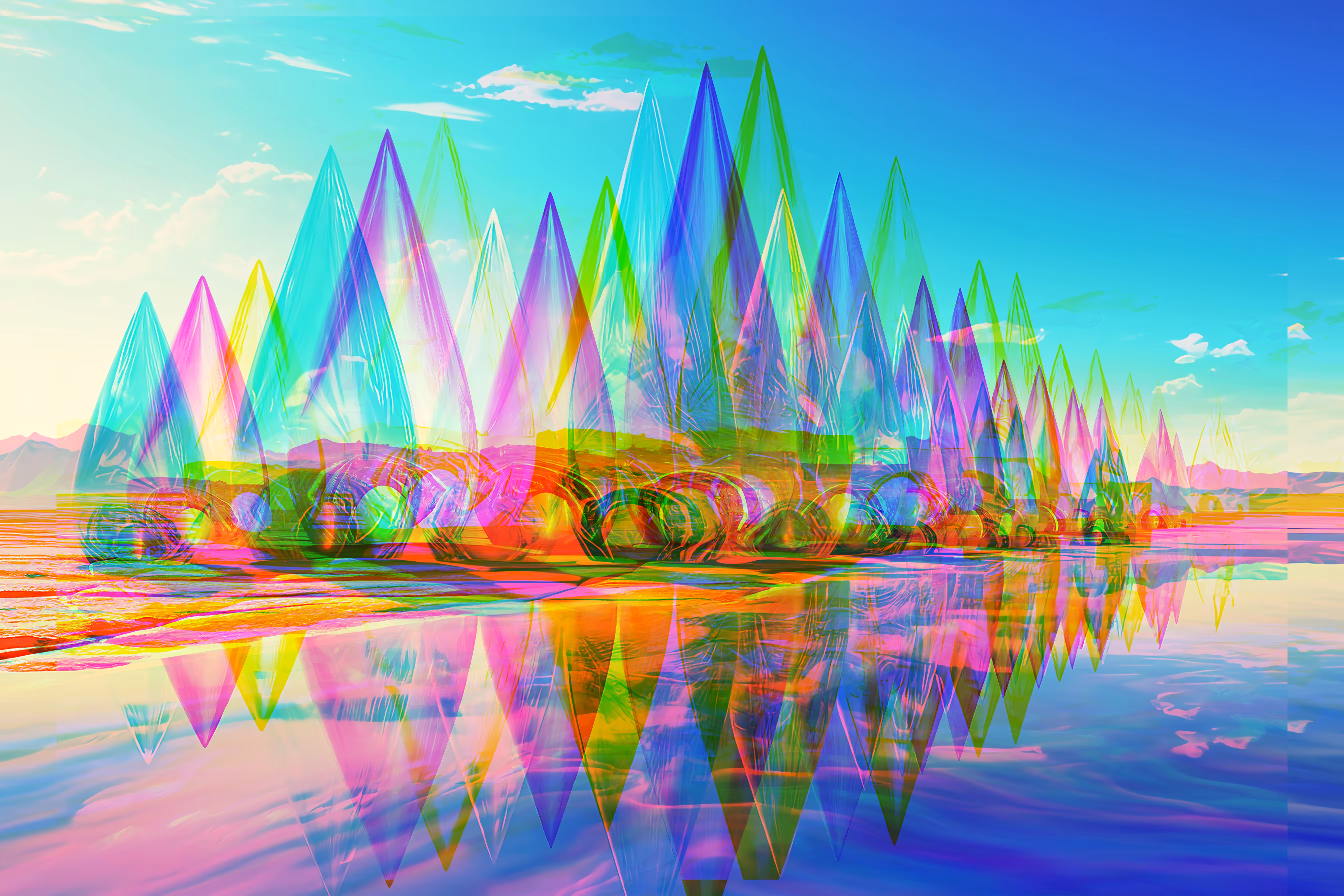 Refracted Prism Drops