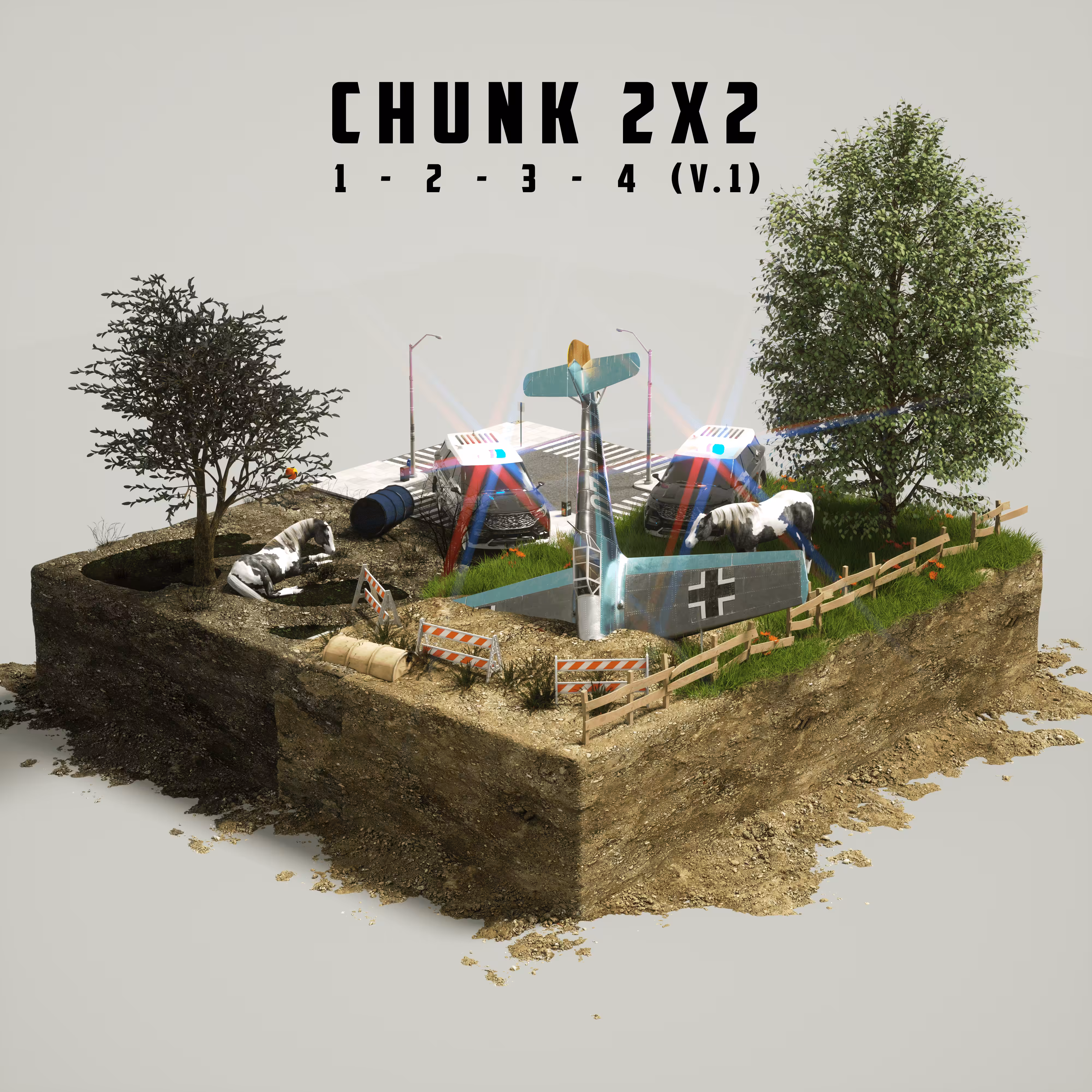 Chunk [2x2] 1-2-3-4 (v.1)