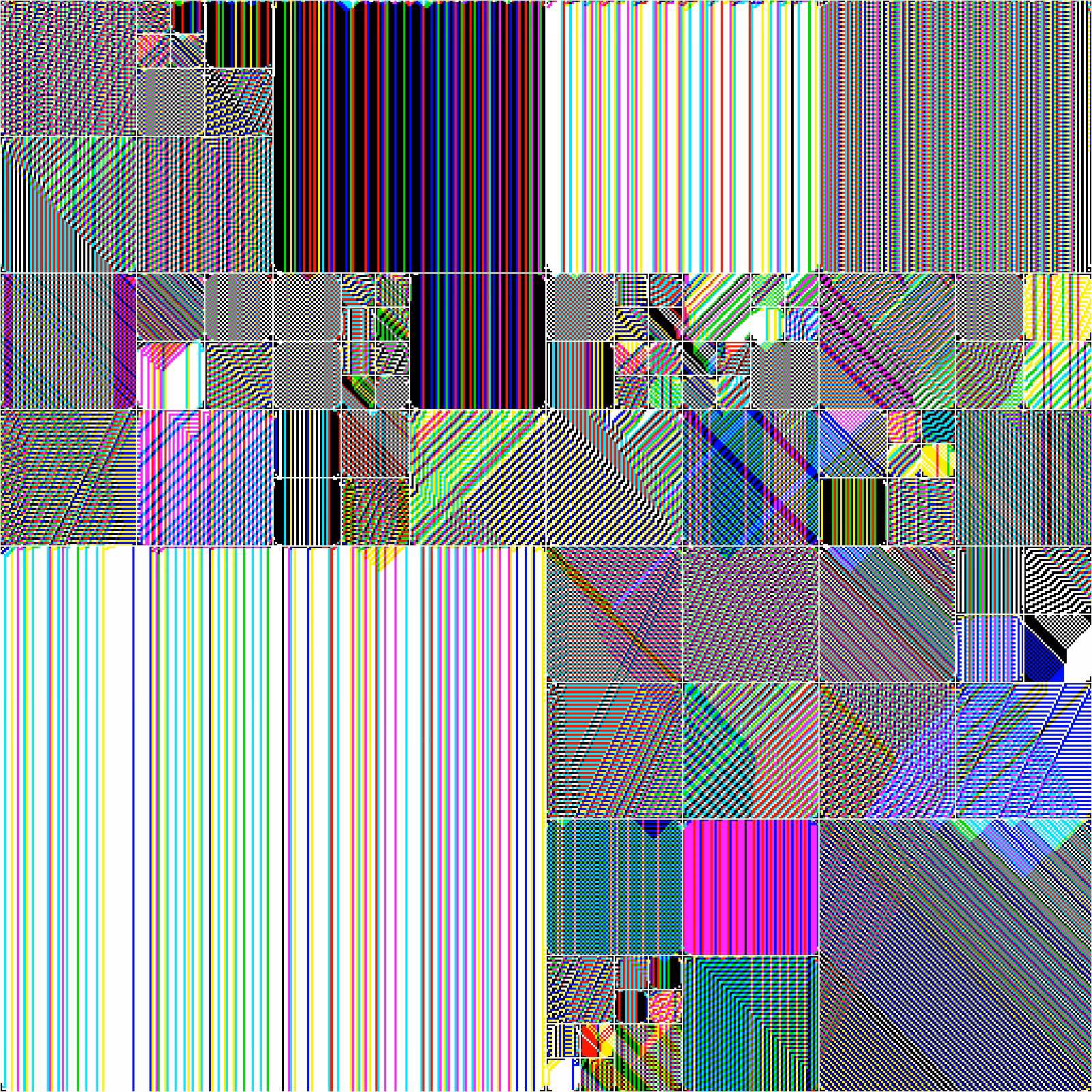 RULES (for Elementary Cellular Automata) #107
