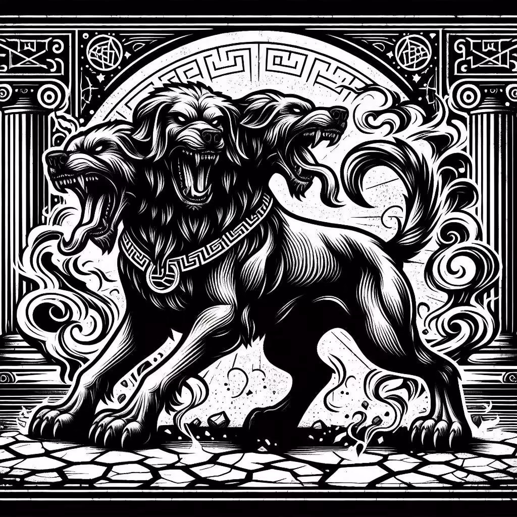 3-headed dog