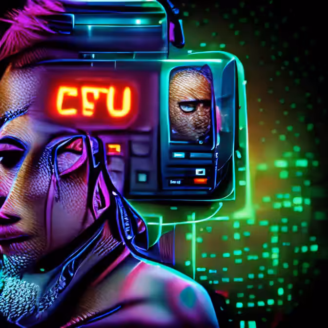 Cyberpunk Portrait 9