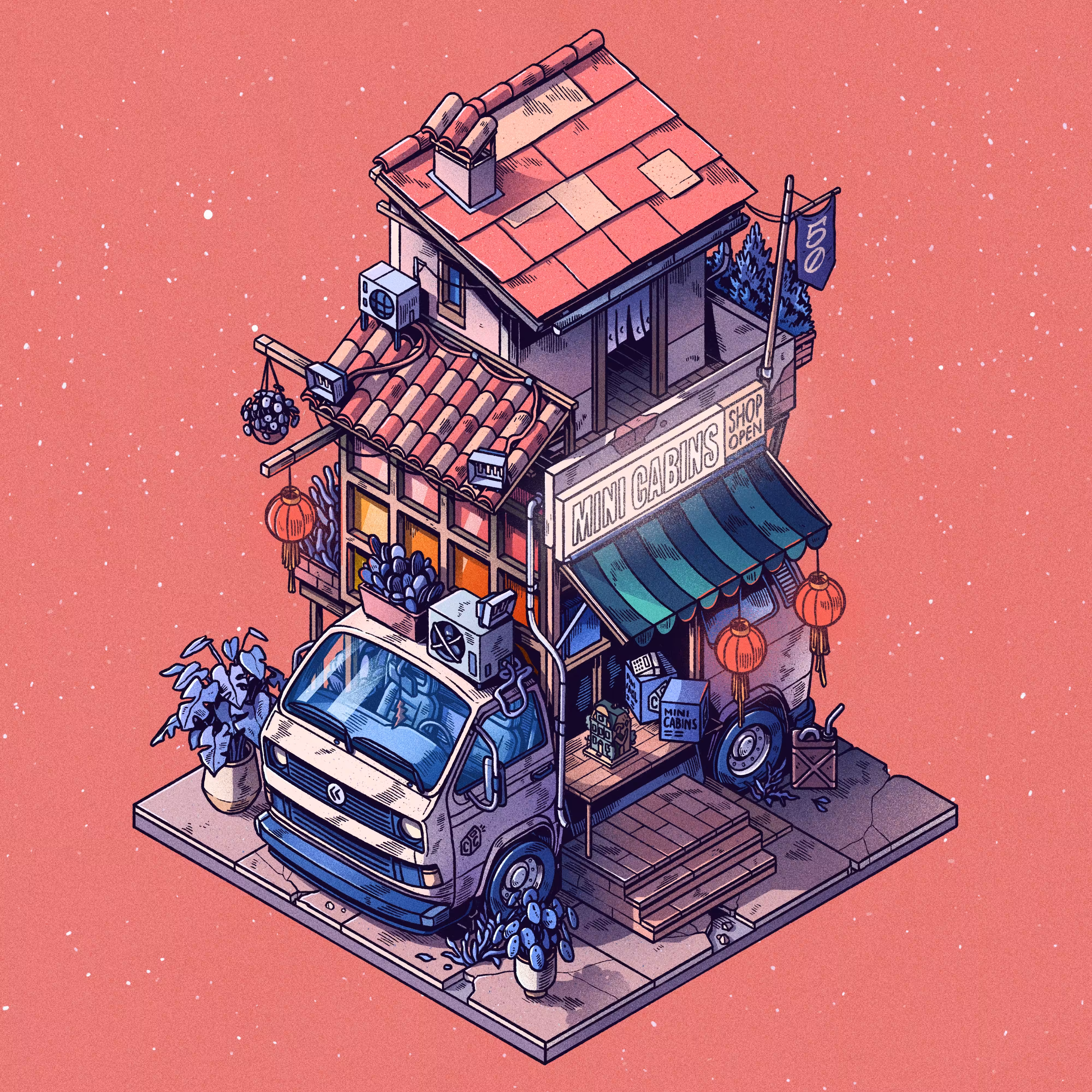 Curious Cabins #50: Caravan #660