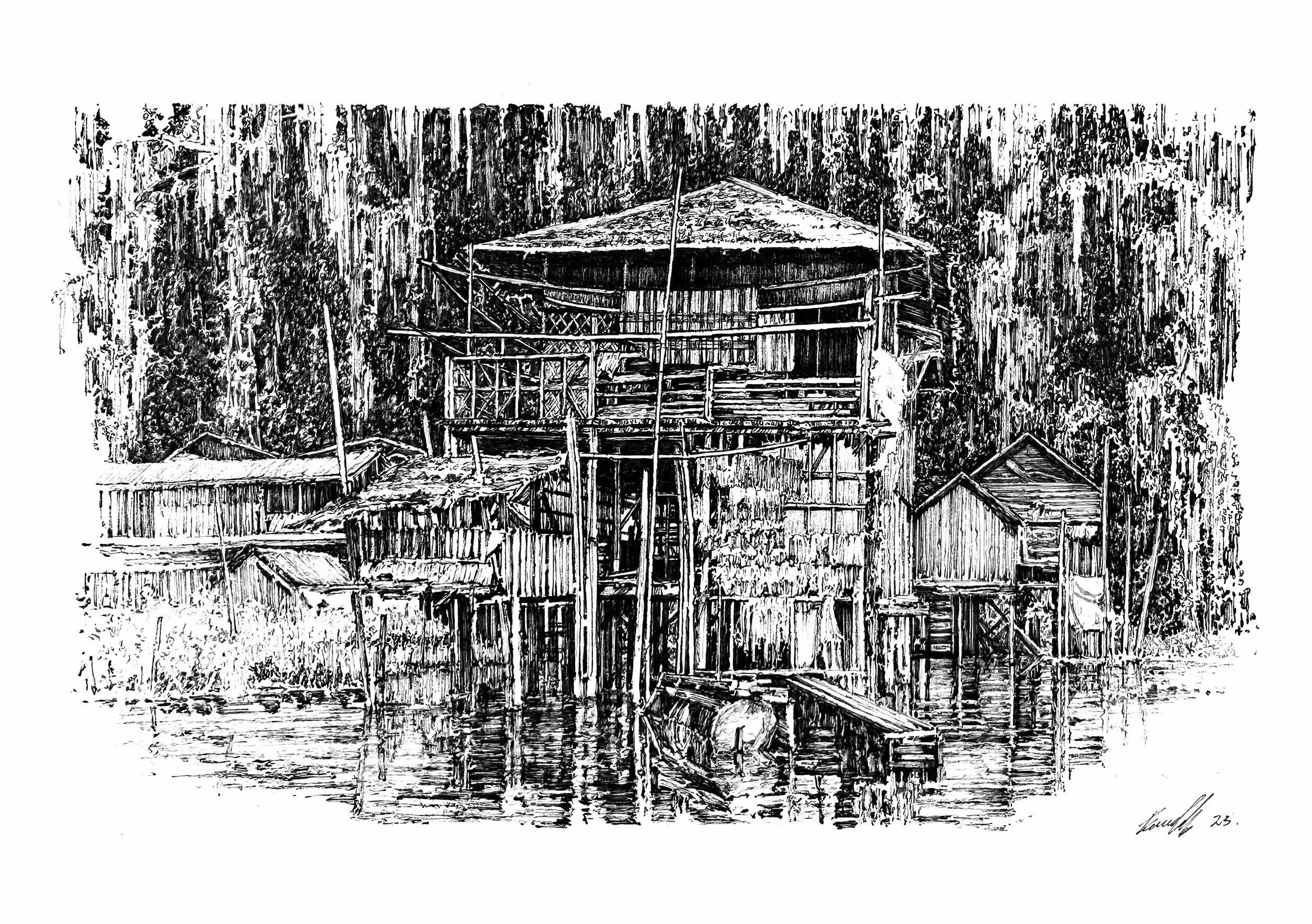 Overgrown house #10