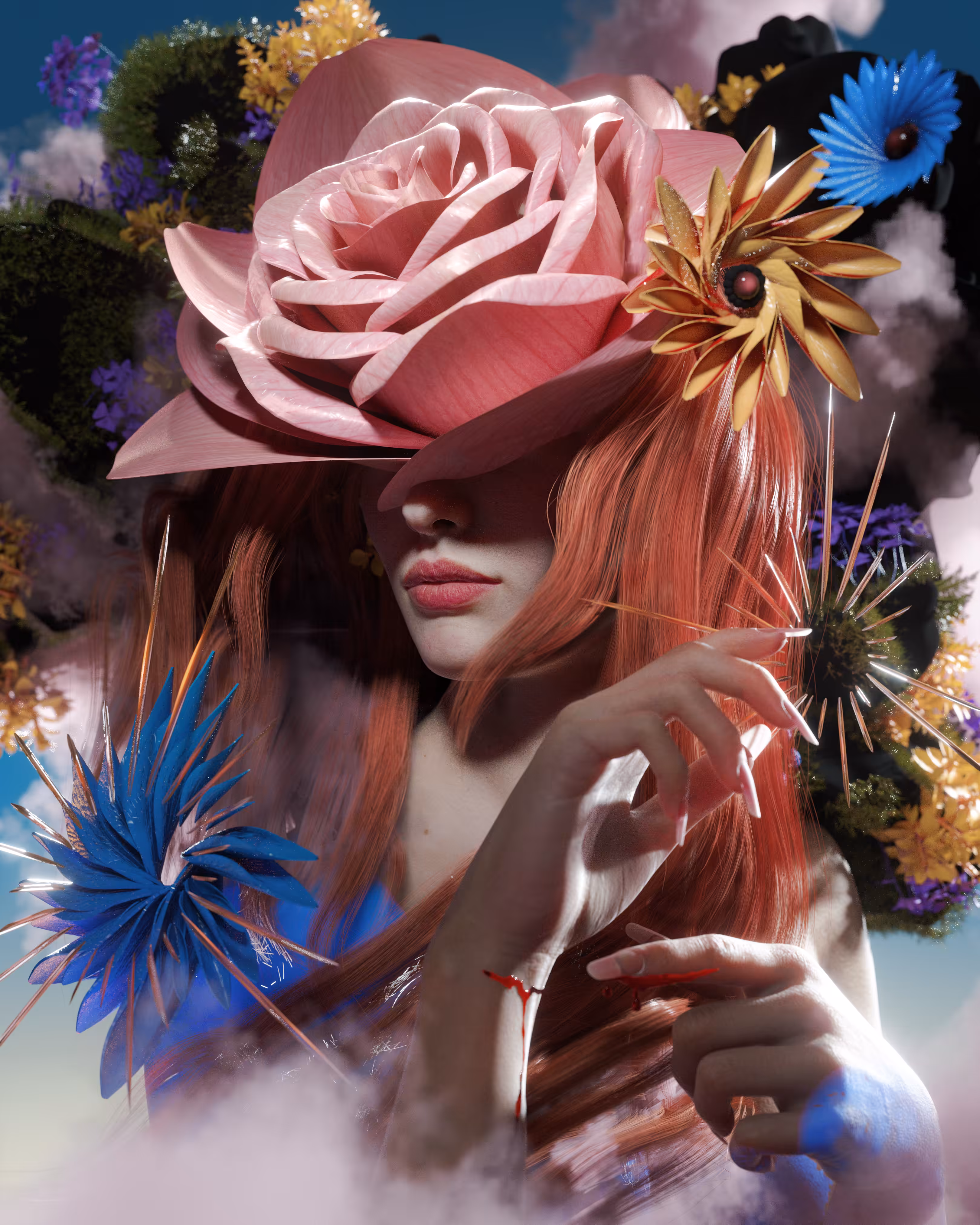 Bloom from blood