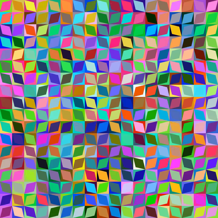 Diamond Twirl Composition #256