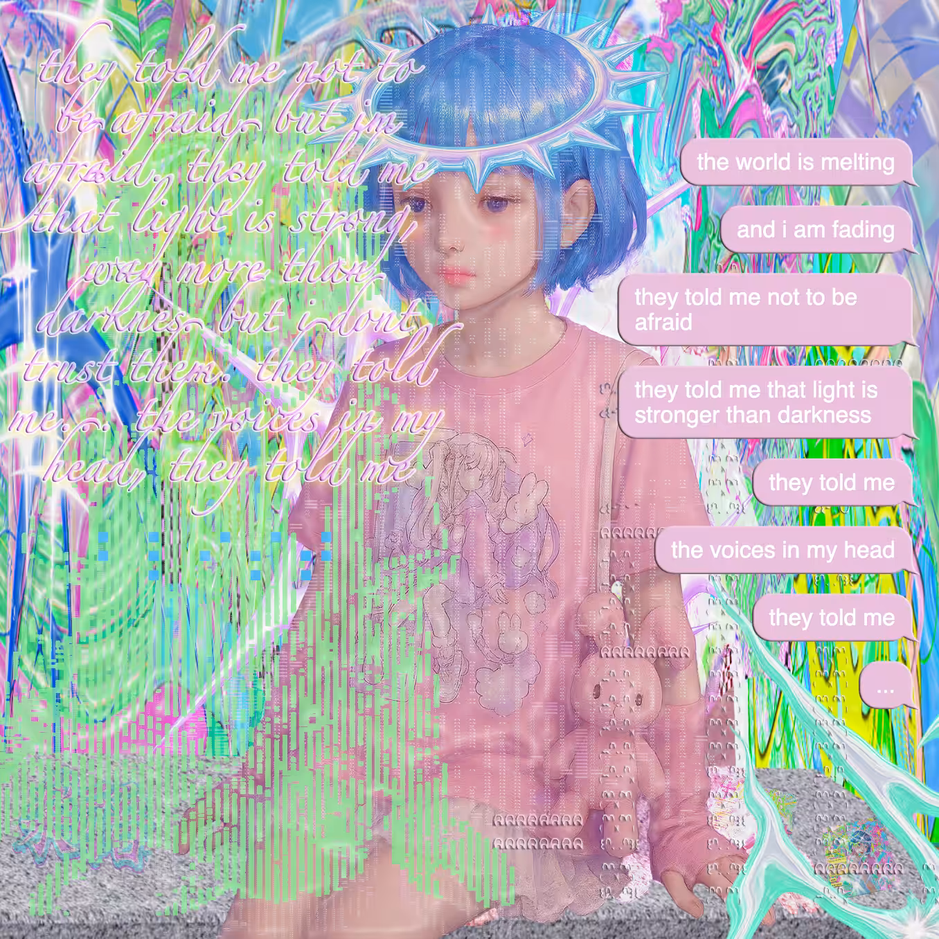 the voices in my head, they told me