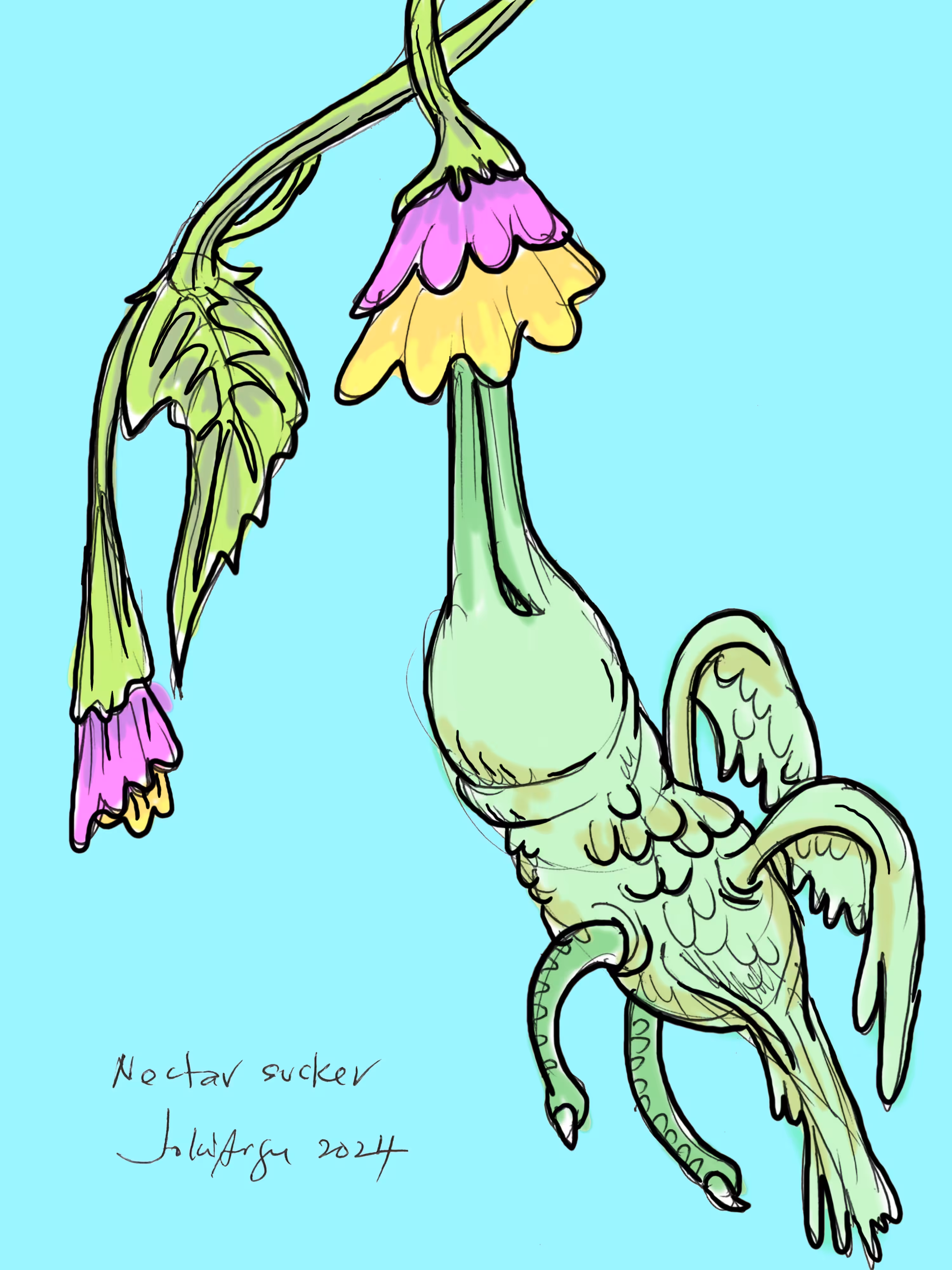 nectar sucker