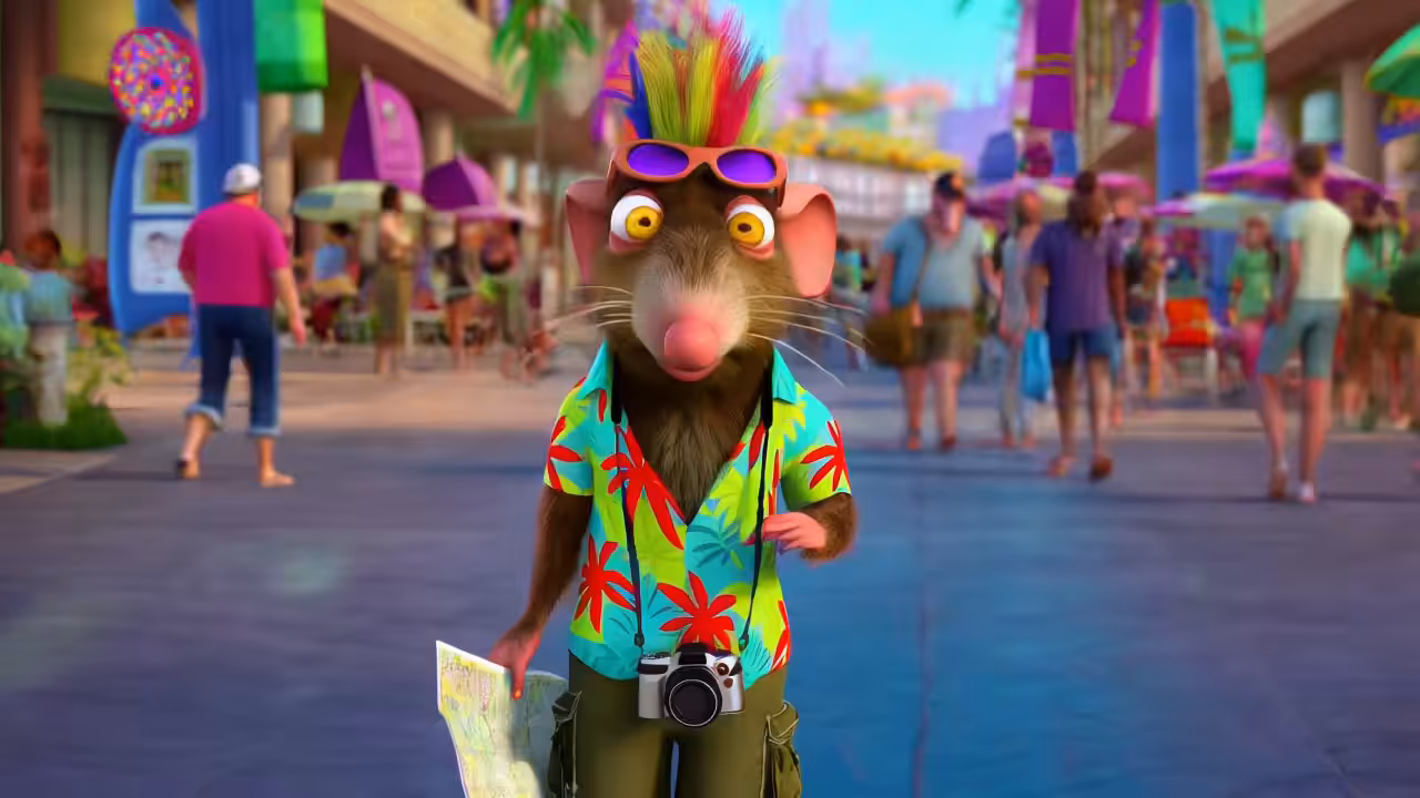 Punk Rat AI Generation 006