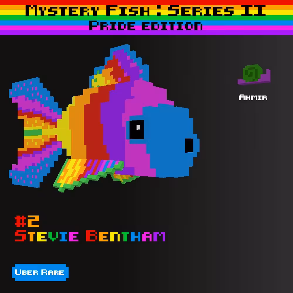 Stevie Bentham :: Mystery Fish : Pride Edition #2