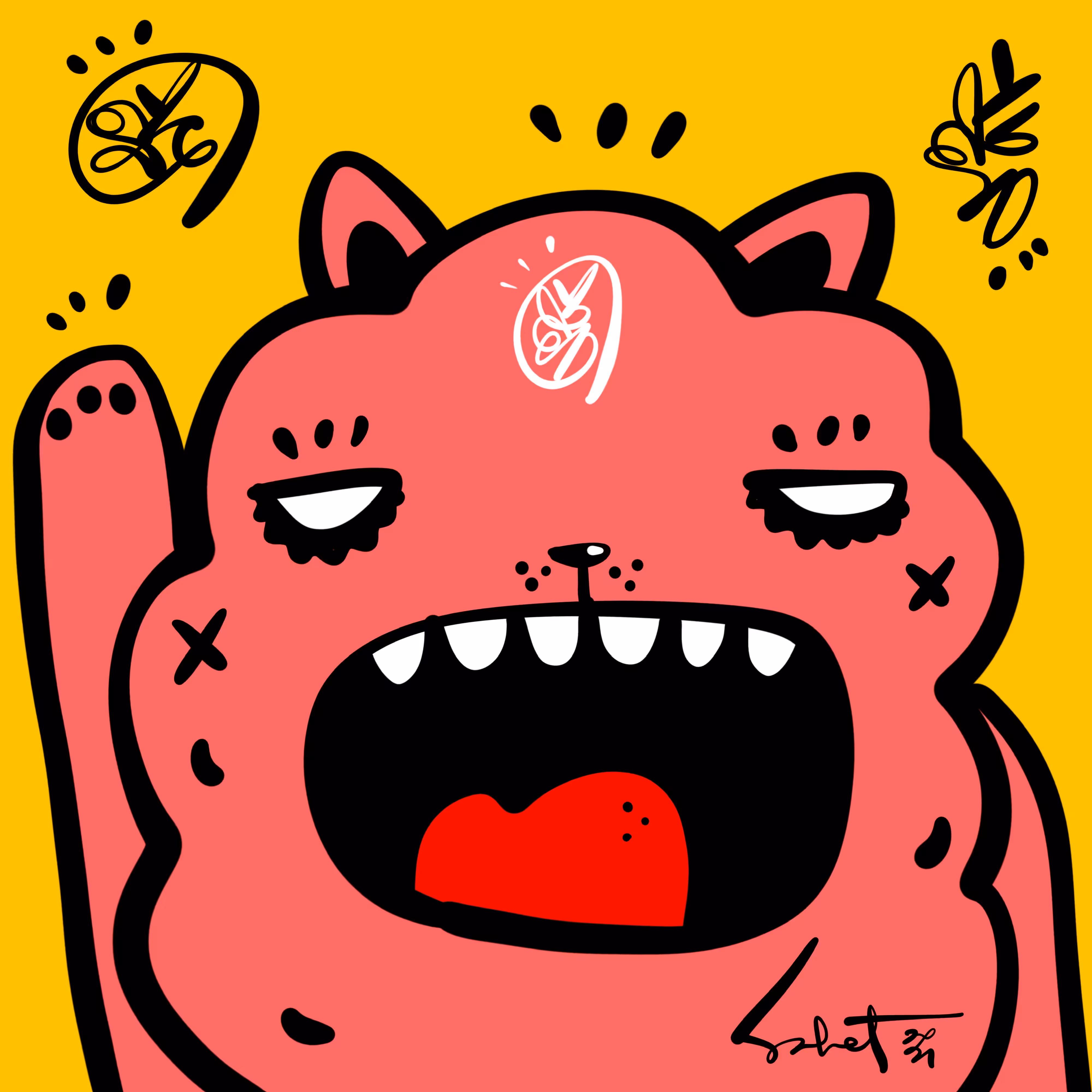 Ugly Kitties by Sabet #202