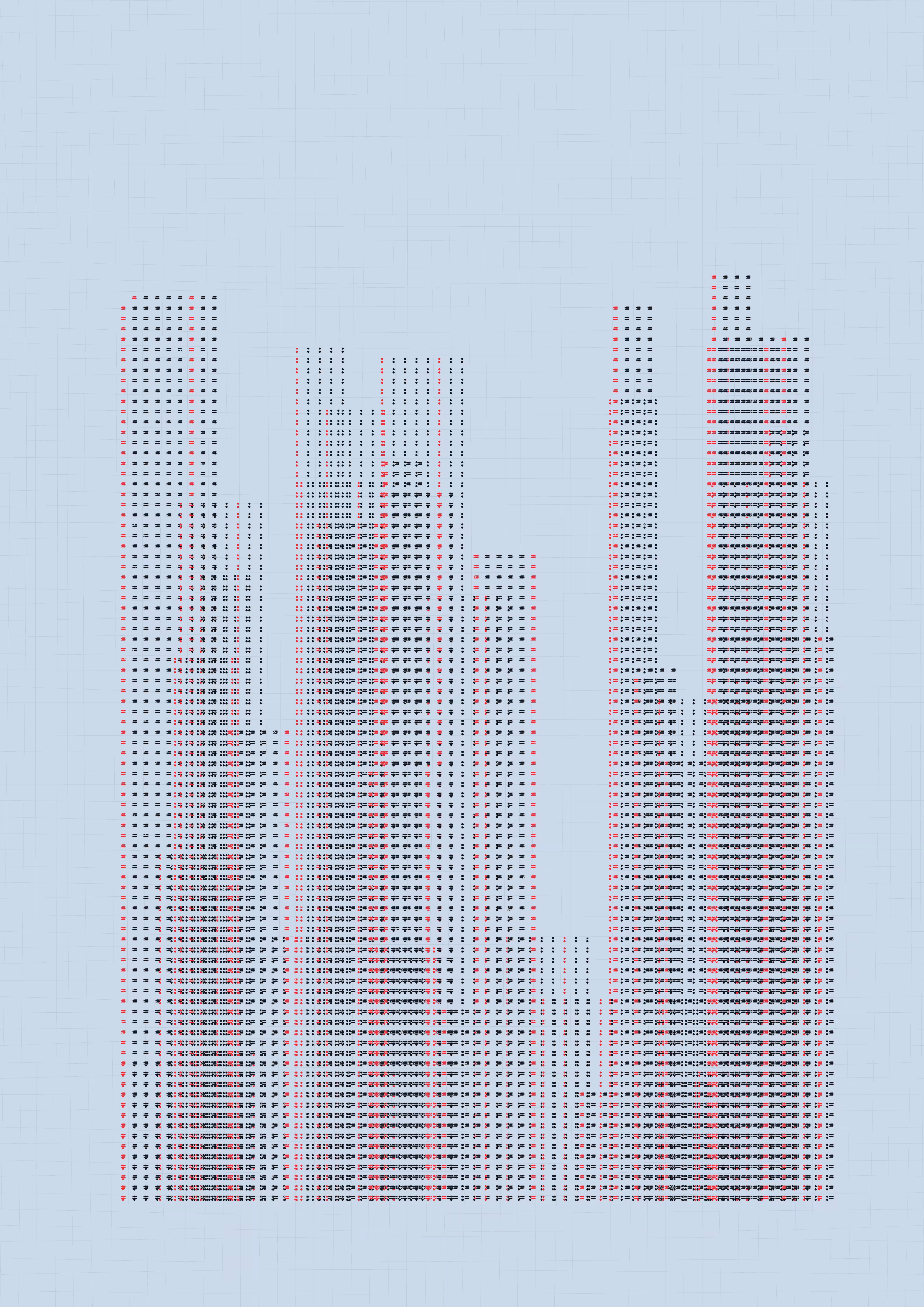 Rodeo posts: Typed Cityscape #3