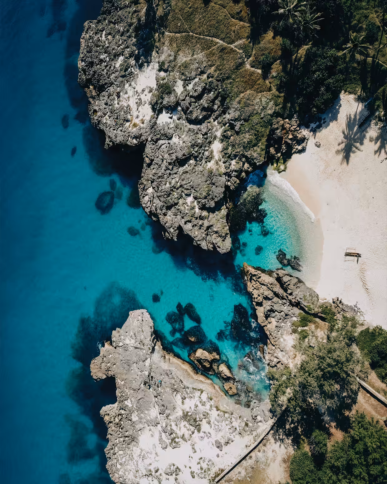 Hidden beach