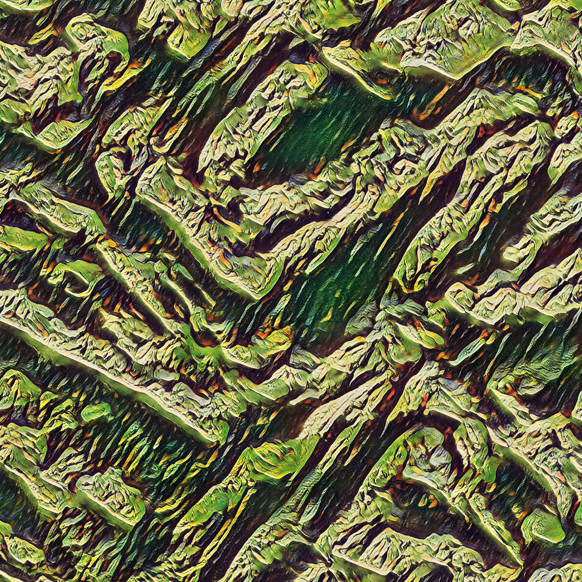 Green Topography 012