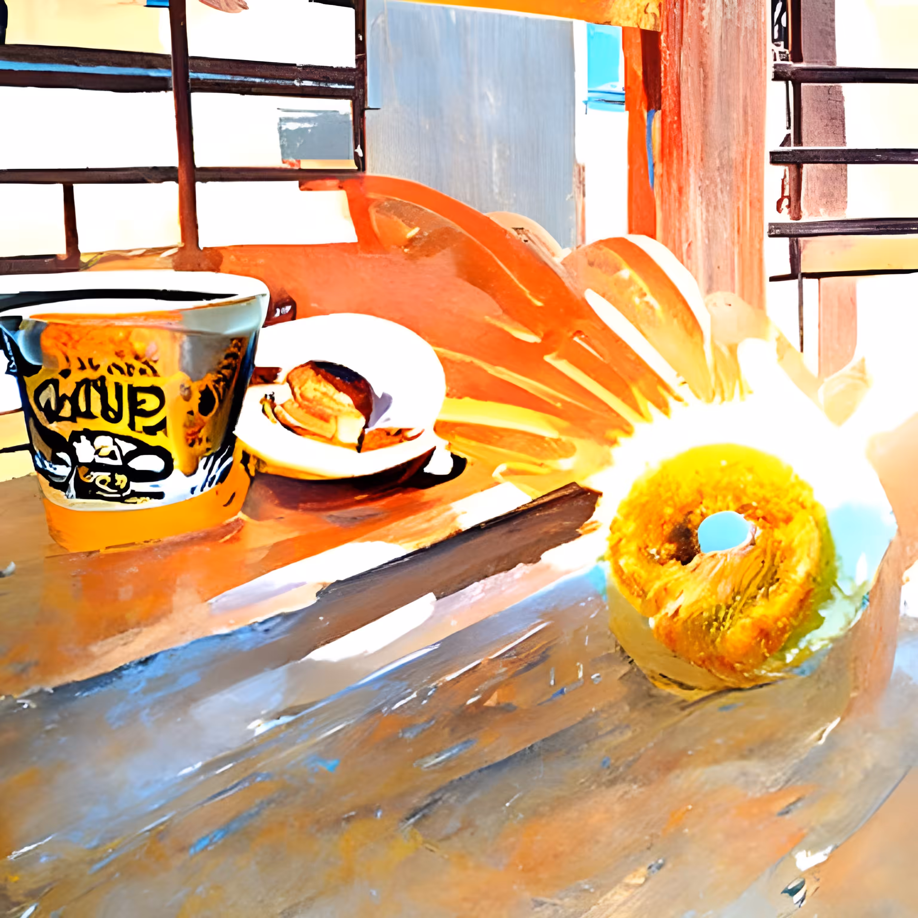 Sunny Morning Café #3